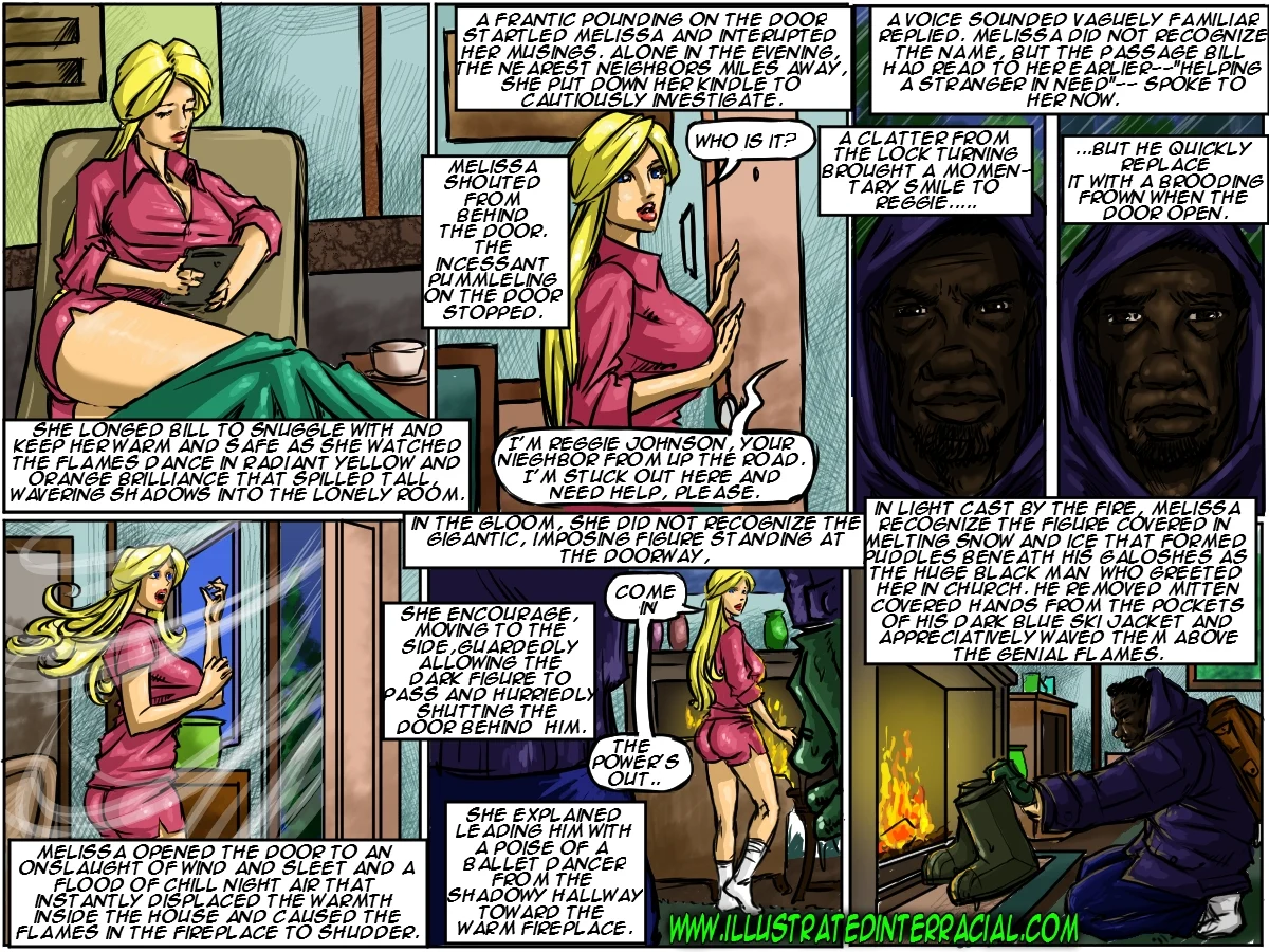 The New Parishioner [IllustratedInterracial] 1 . The New Parishioner - Chapter 1 [IllustratedInterracial] – page 7