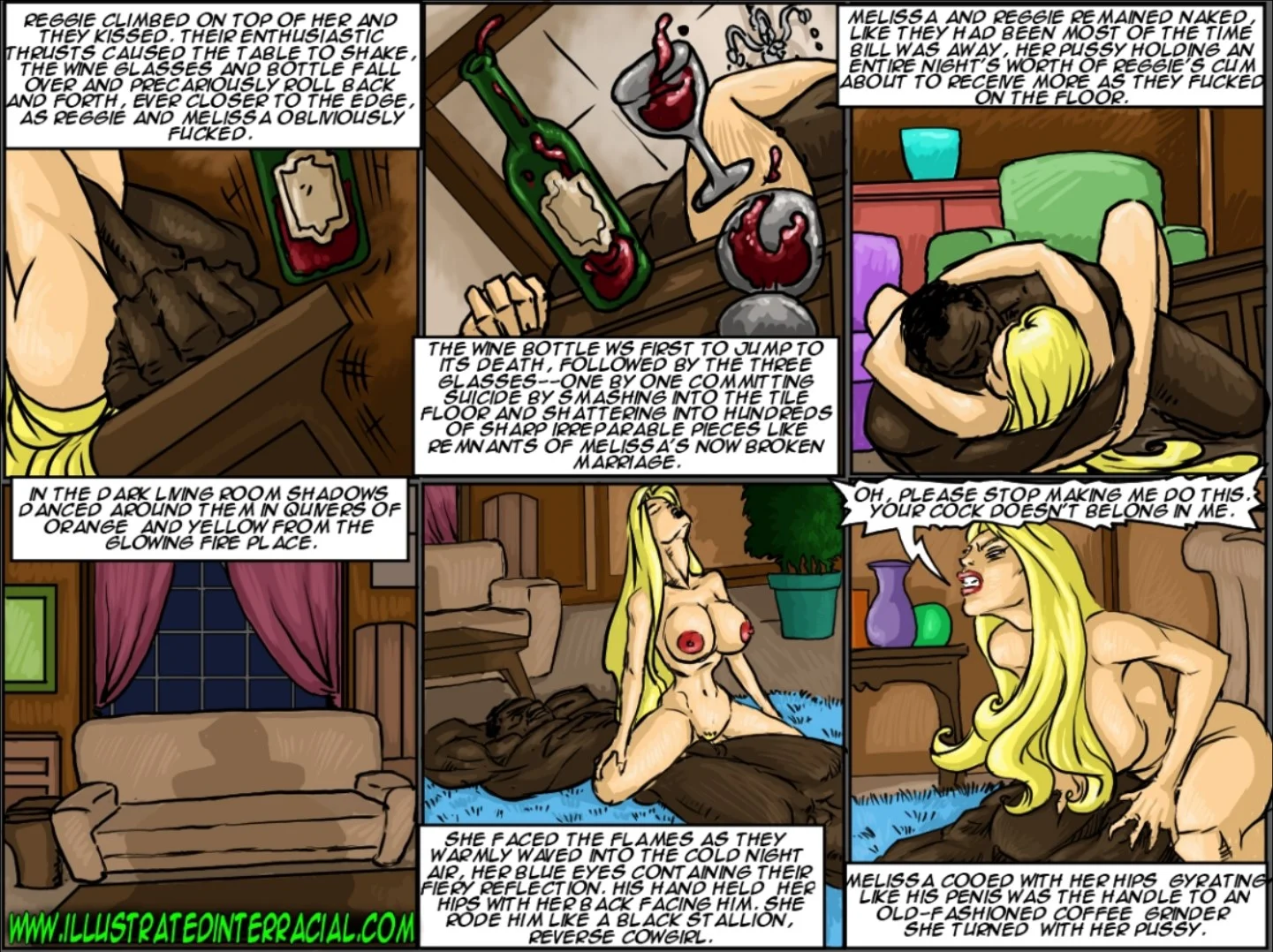 The New Parishioner [IllustratedInterracial] 1 . The New Parishioner - Chapter 1 [IllustratedInterracial] – page 94