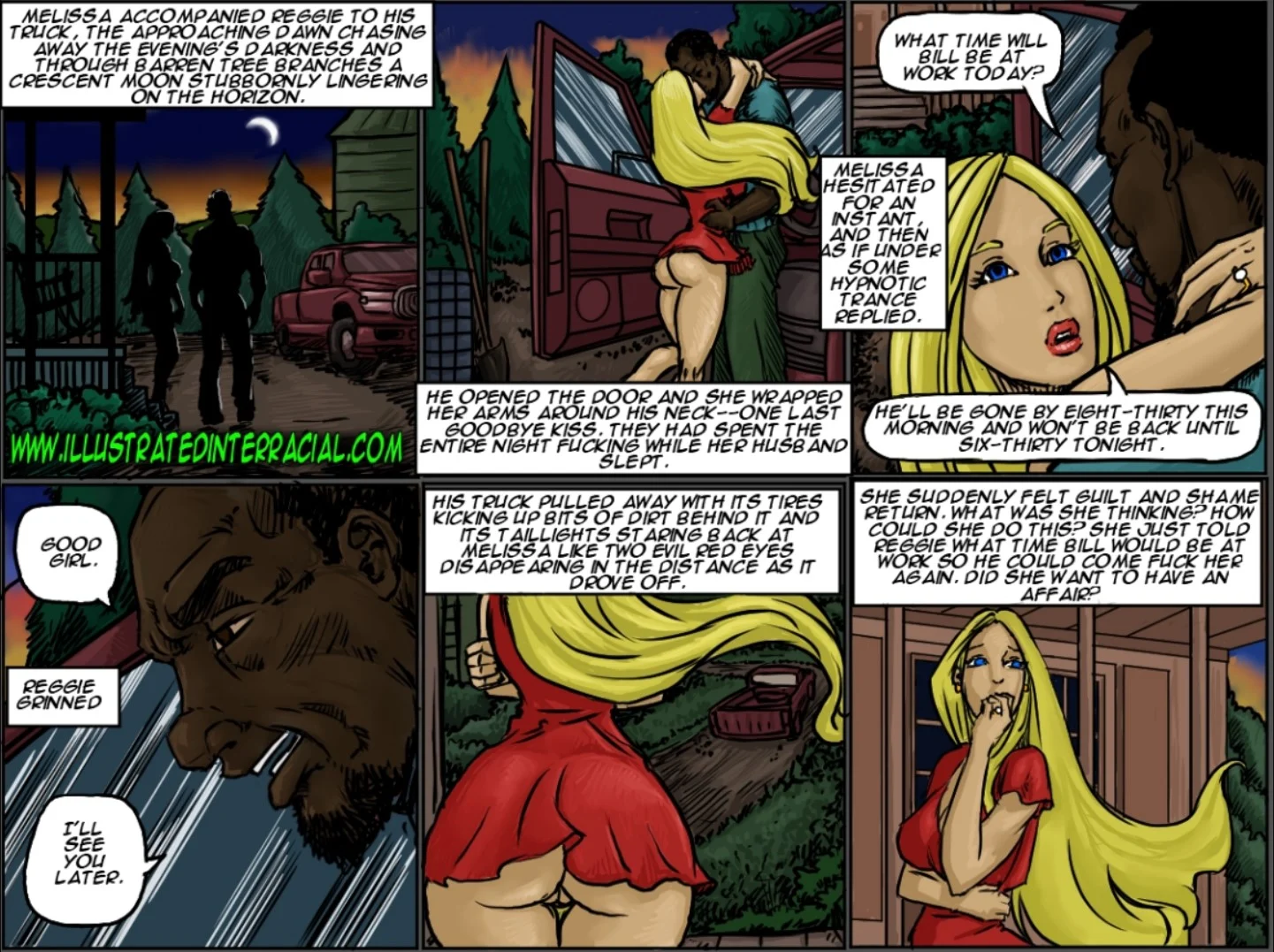 The New Parishioner [IllustratedInterracial] 1 . The New Parishioner - Chapter 1 [IllustratedInterracial] – page 96