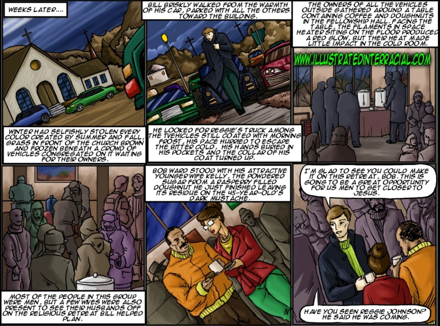 The New Parishioner [IllustratedInterracial] 1 . The New Parishioner - Chapter 1 [IllustratedInterracial] – page 98