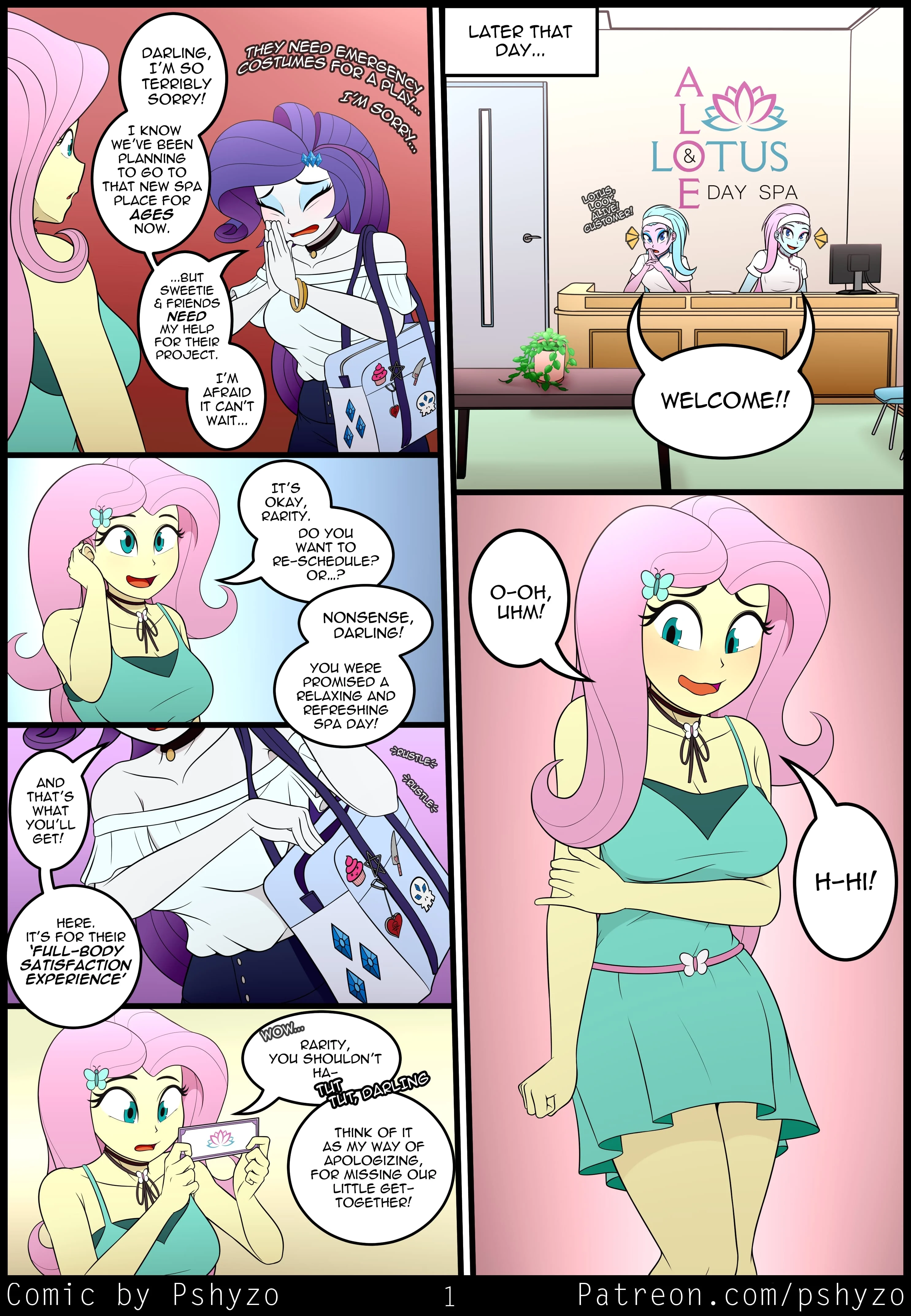Tactile Response (My Little Pony – Equestria Girls) [Pshyzo] 1 . Tactile Response - Chapter 1 (My Little Pony - Equestria Girls) [Pshyzo] – page 3
