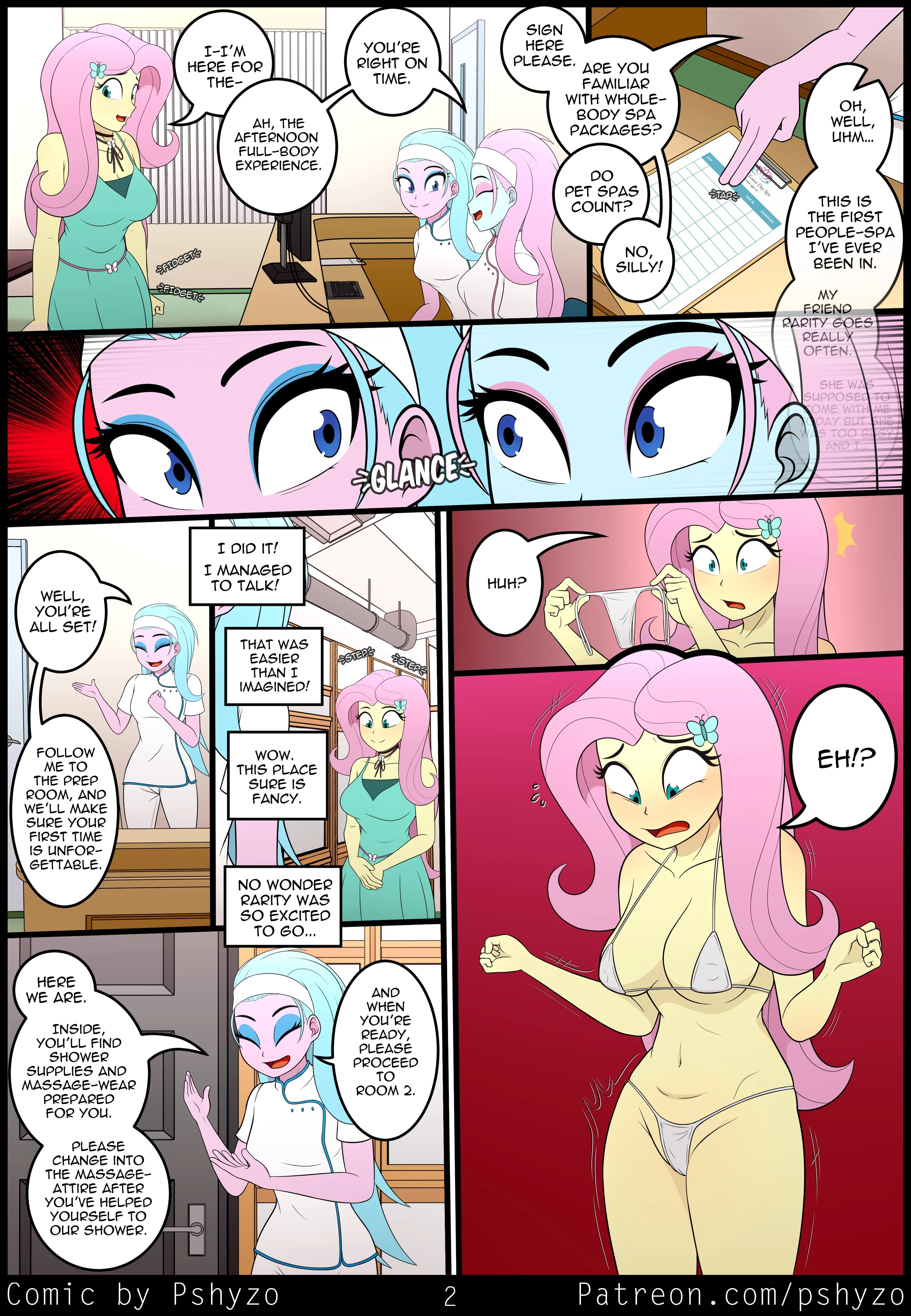 Tactile Response (My Little Pony – Equestria Girls) [Pshyzo] 1 . Tactile Response - Chapter 1 (My Little Pony - Equestria Girls) [Pshyzo] – page 4