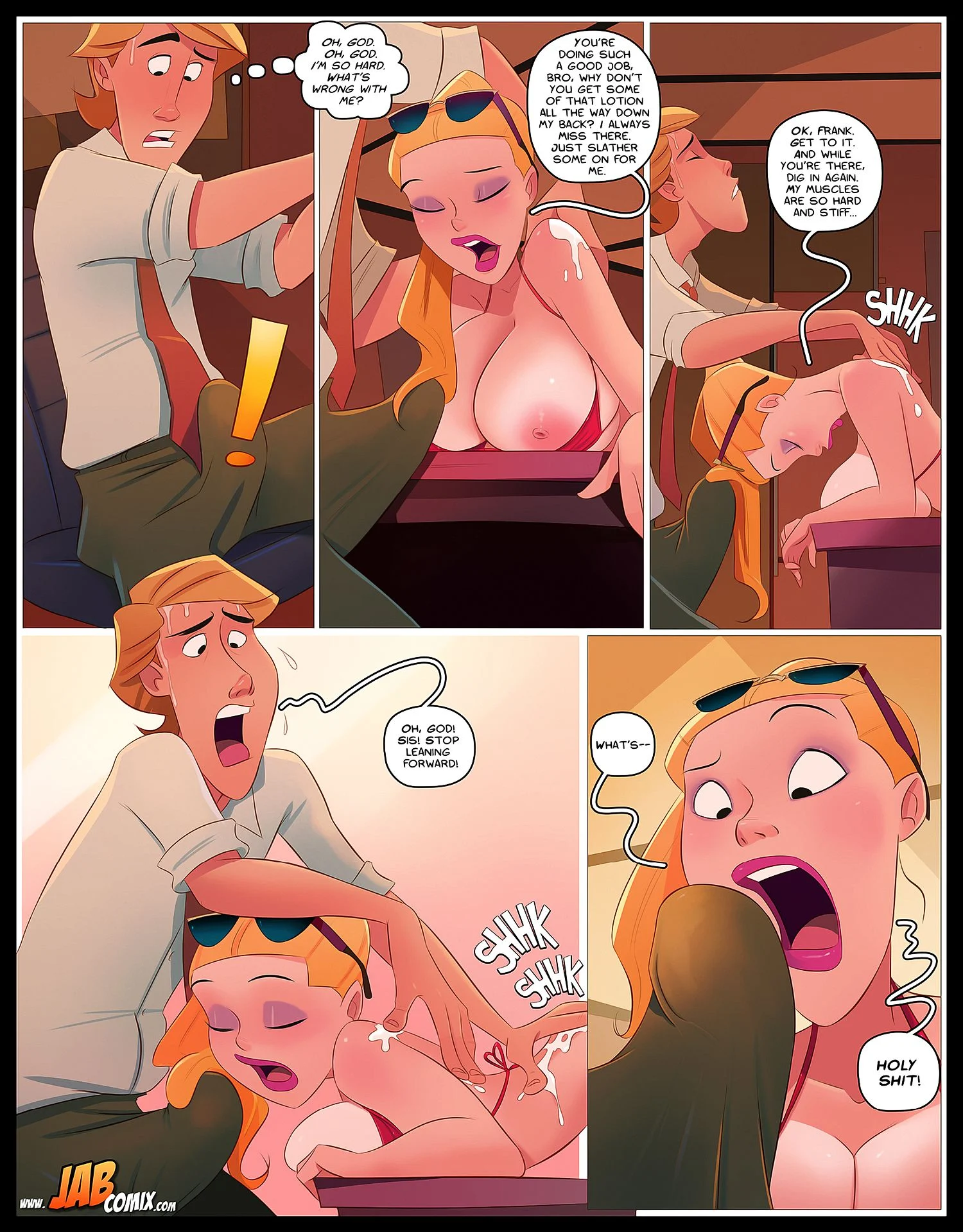 The Hardon Sibs [JABComix] 1 . The Hardon Sibs  - Chapter 1 [JABComix] – page 5