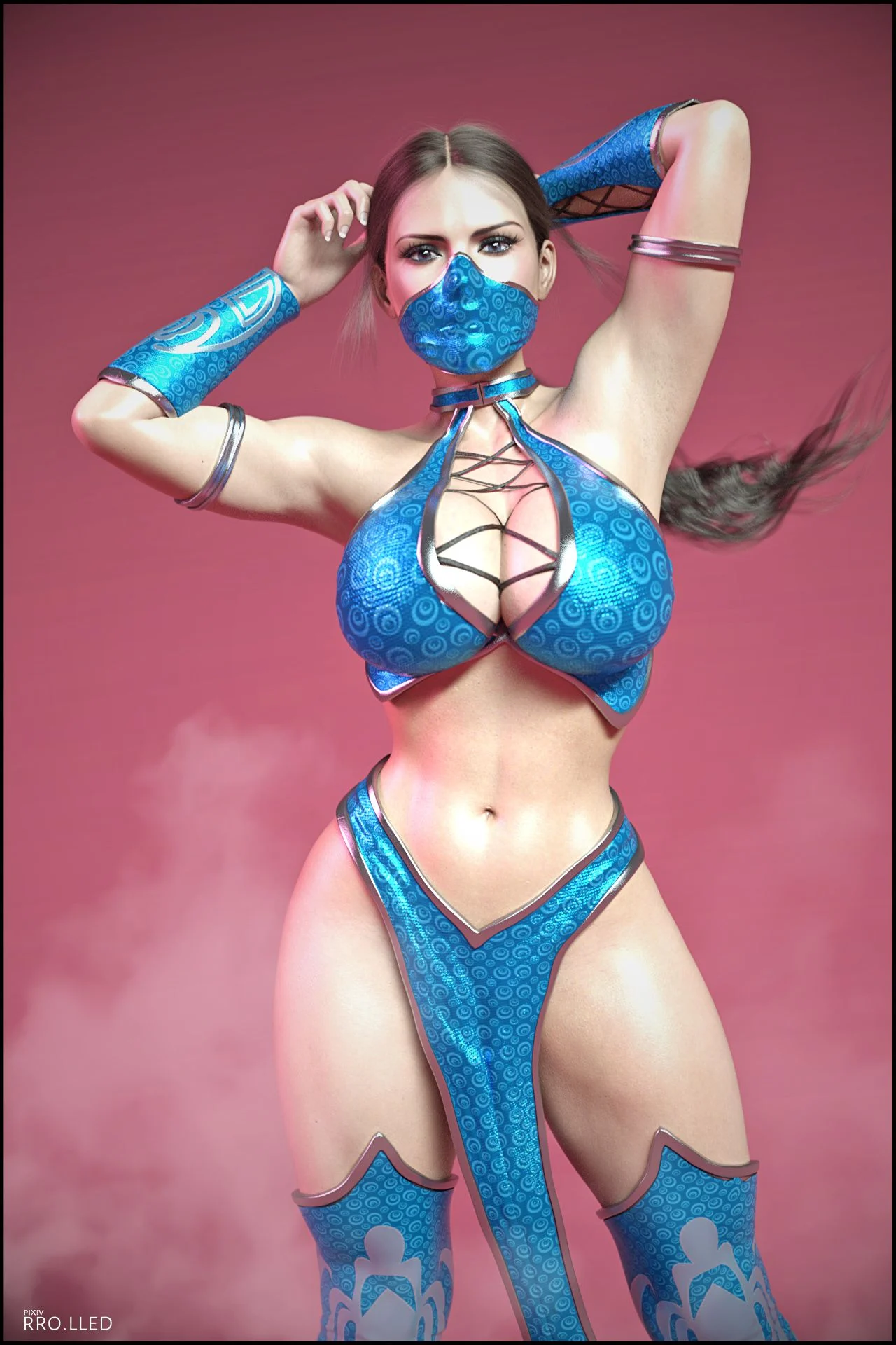 Misc Sets [Rro.lled] Mortal Kombat _ Kitana - Cosplay – page 2