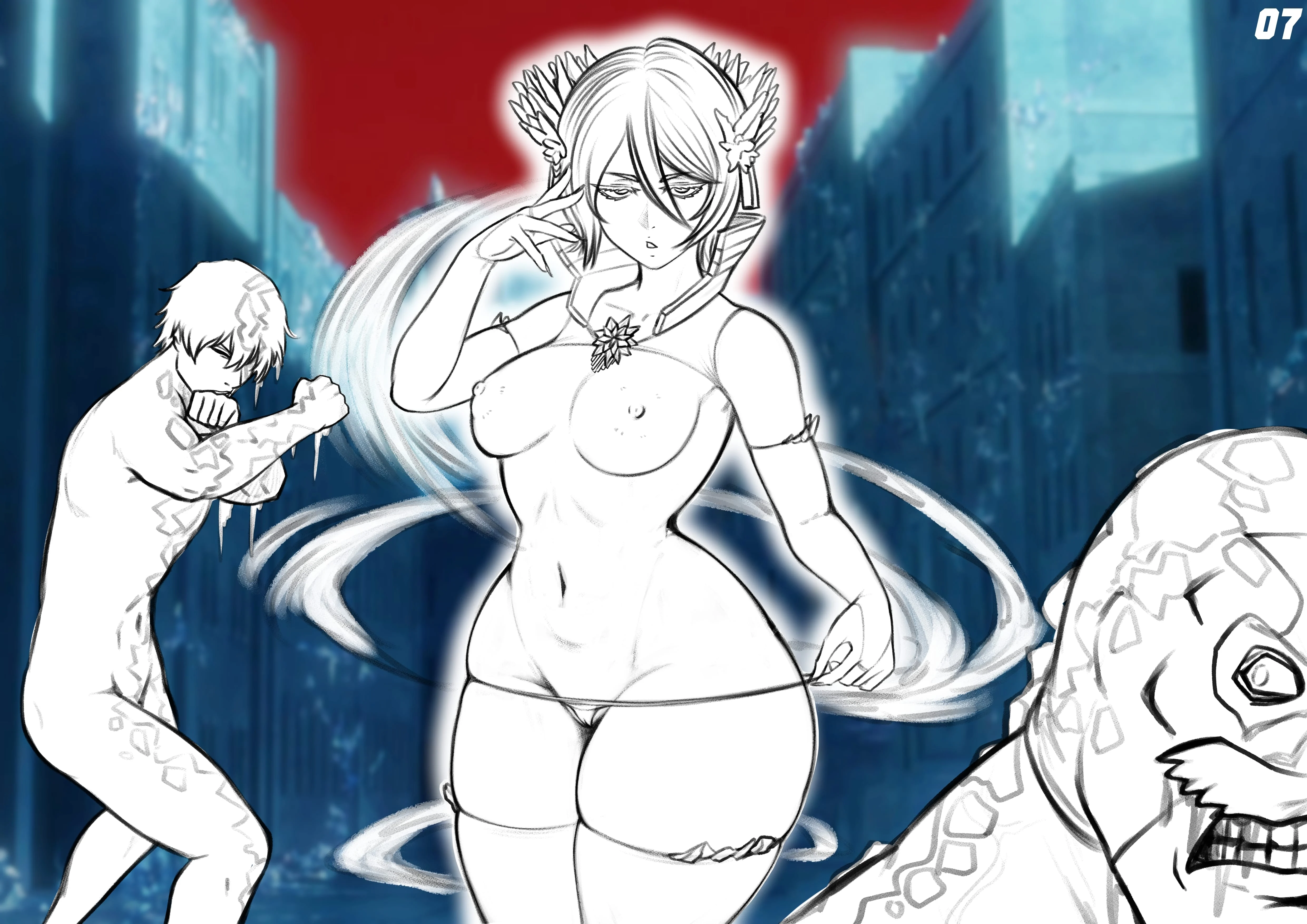 Rukia x Orihime in the 1000 Year ANAL Orgy (Bleach) [NowaJoestar] 1 . Rukia x Orihime in the 1000 Year ANAL Orgy - Chapter 1 (Bleach) [NowaJoestar] – page 49