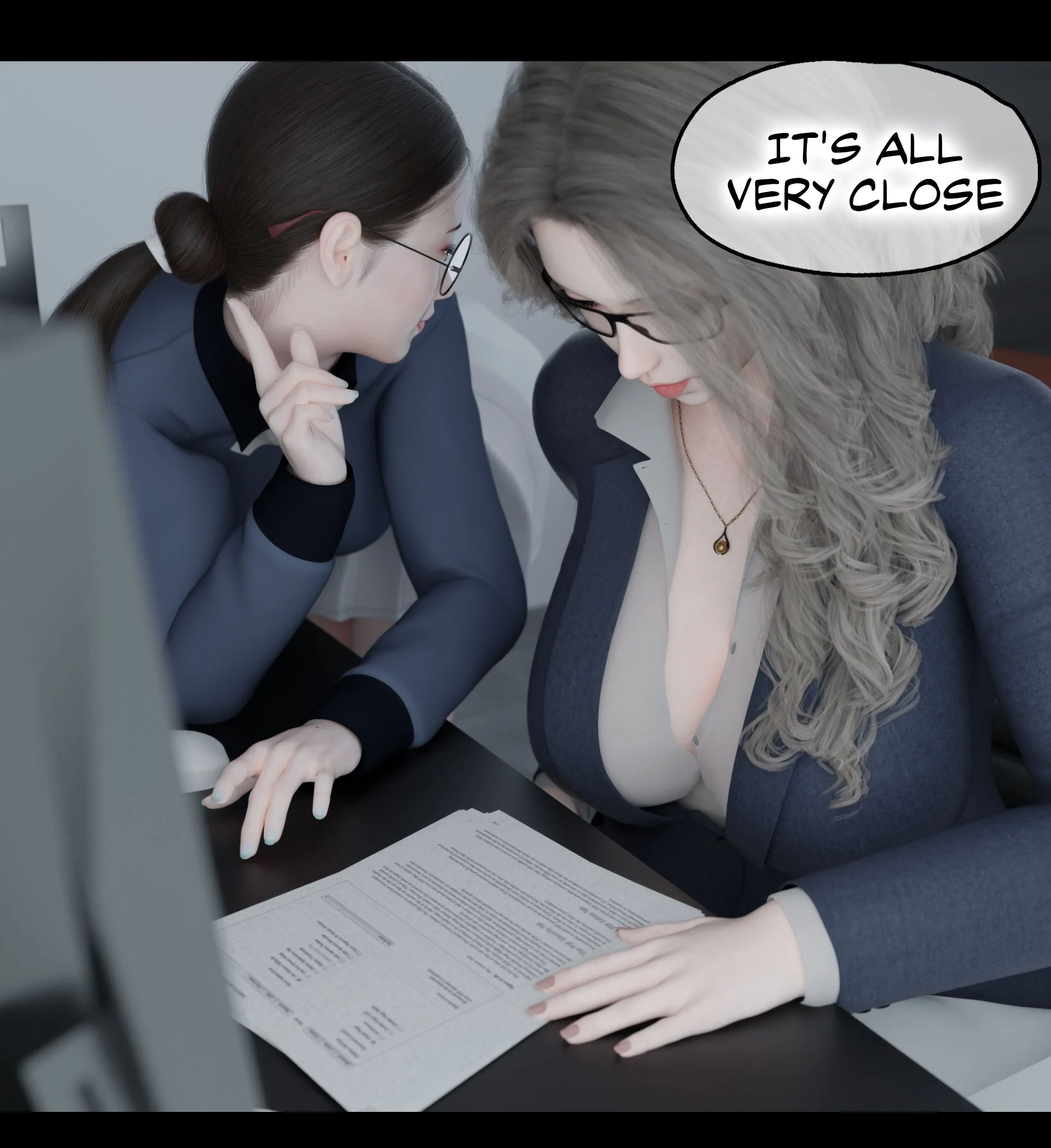 My Neighbor’s Widow [Rose Blue 3D] 2 . My Neighbor's Widow - Chapter 2 [Rose Blue 3D] – page 96