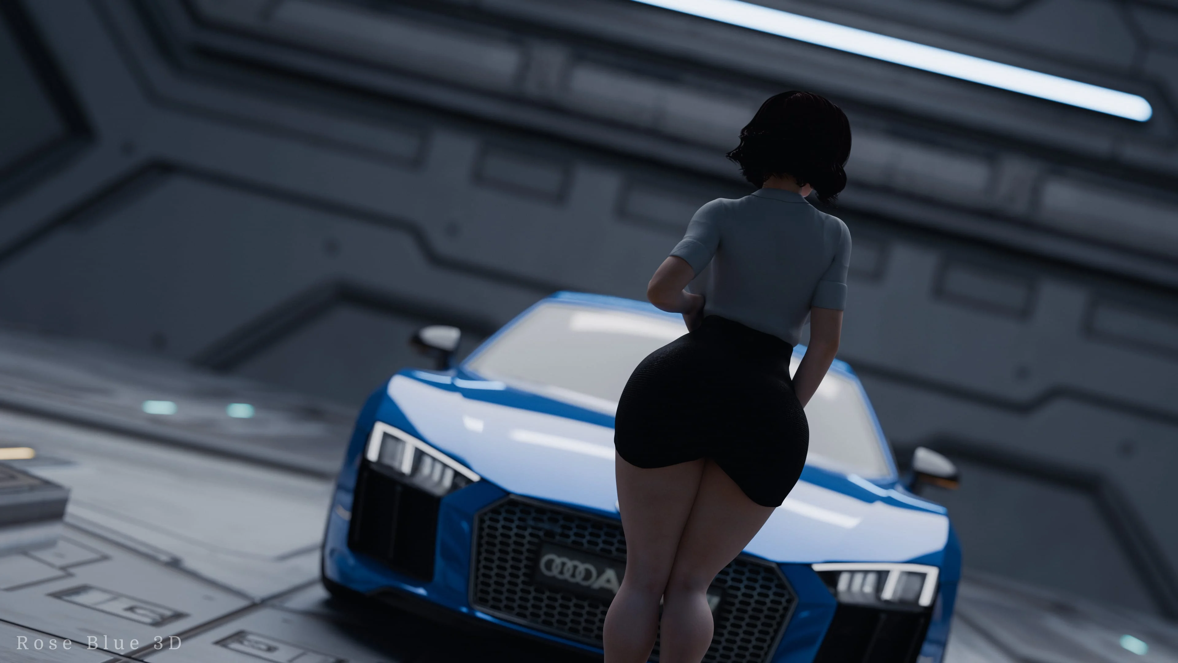 My Neighbor’s Widow [Rose Blue 3D] 39.5 . My Neighbor's Widow - Extra - Chapter 39.5 [Rose Blue 3D] – page 1