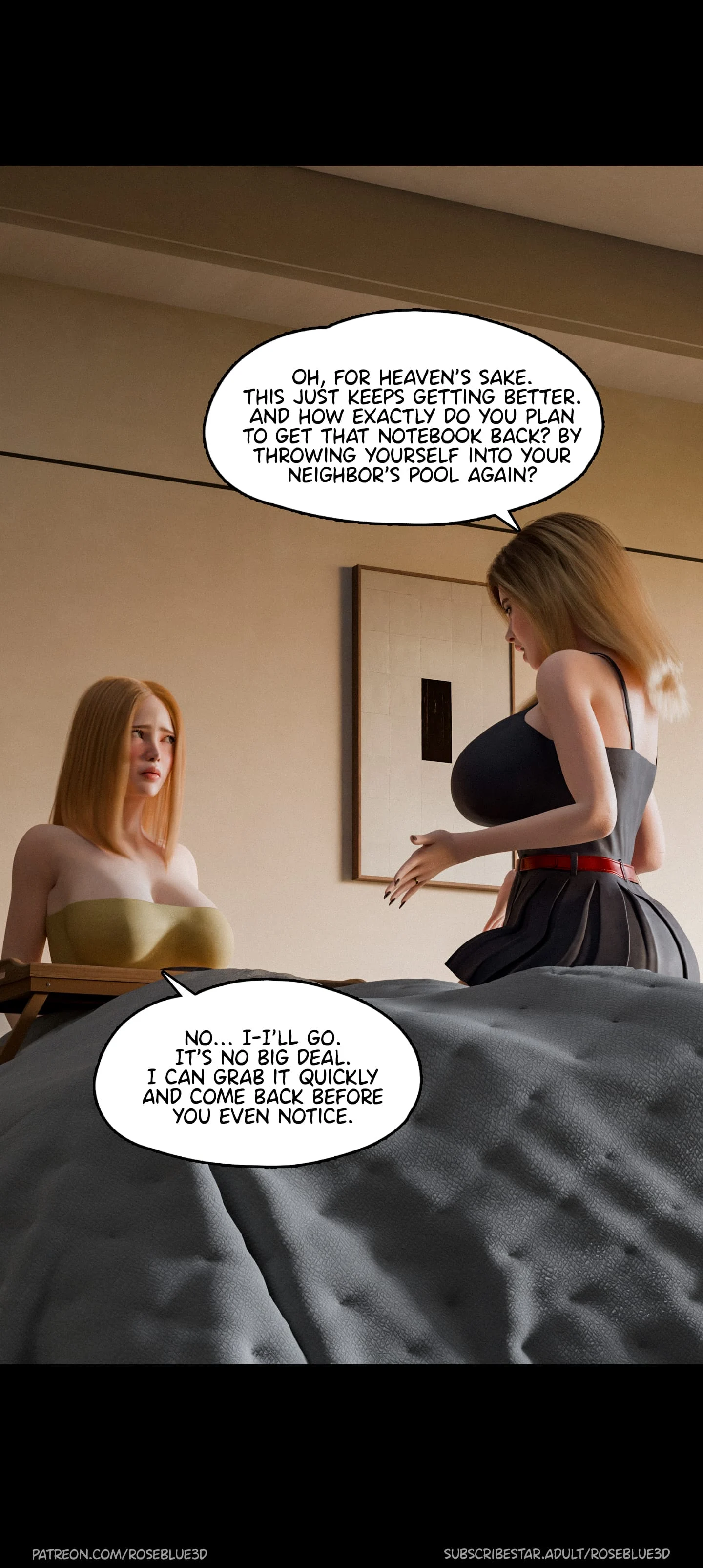 My Neighbor’s Widow [Rose Blue 3D] 35 . My Neighbor's Widow - Chapter 35 [Rose Blue 3D] – page 15