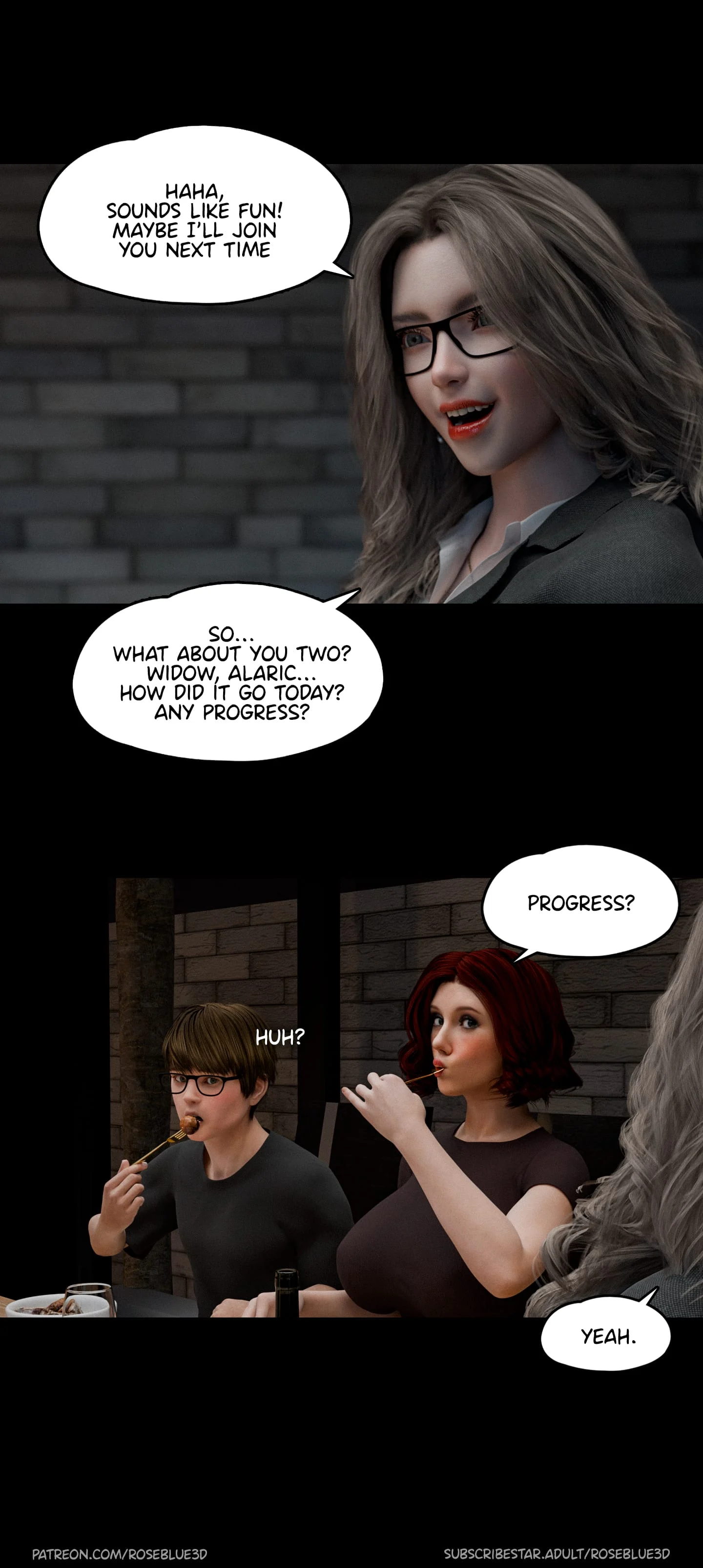 My Neighbor’s Widow [Rose Blue 3D] 35 . My Neighbor's Widow - Chapter 35 [Rose Blue 3D] – page 27