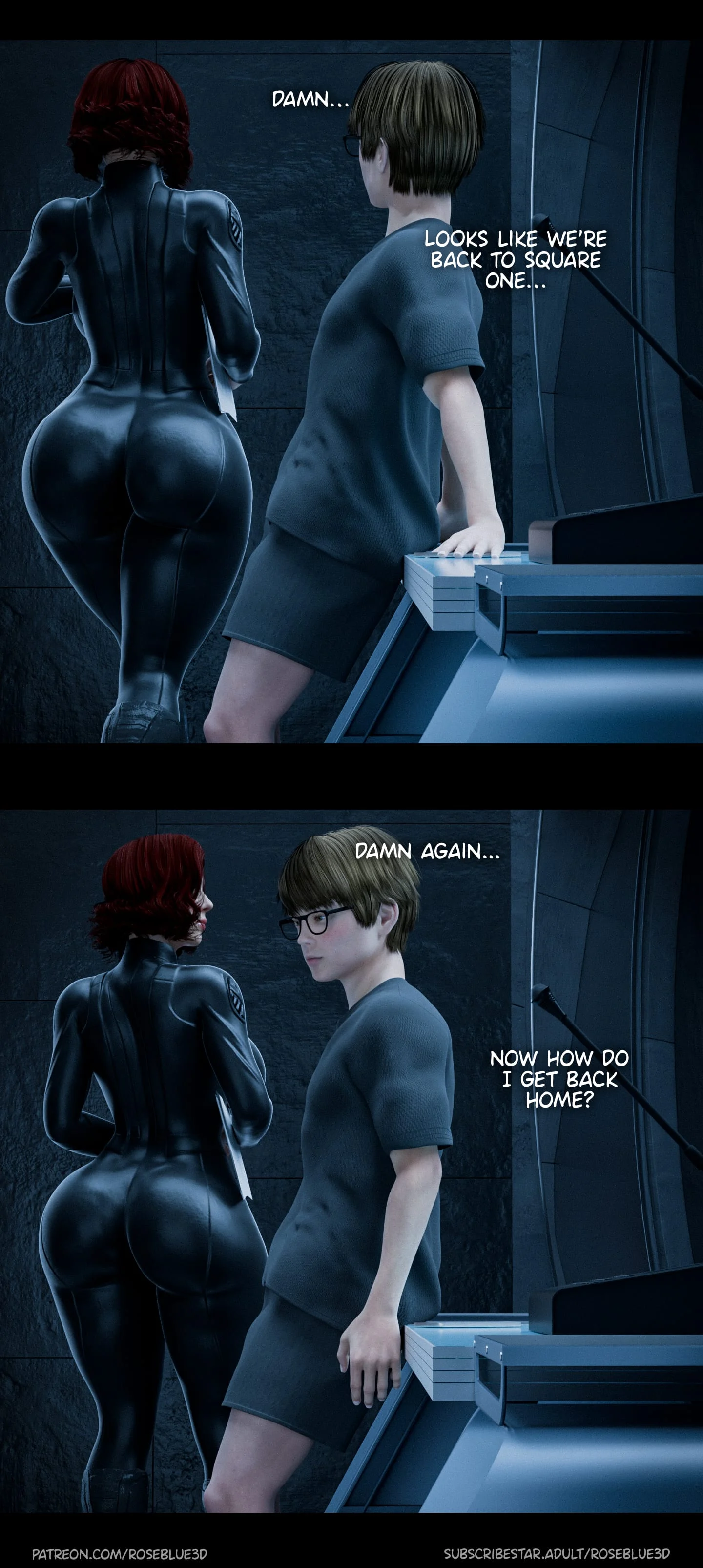 My Neighbor’s Widow [Rose Blue 3D] 34 . My Neighbor's Widow - Chapter 34 [Rose Blue 3D] – page 108