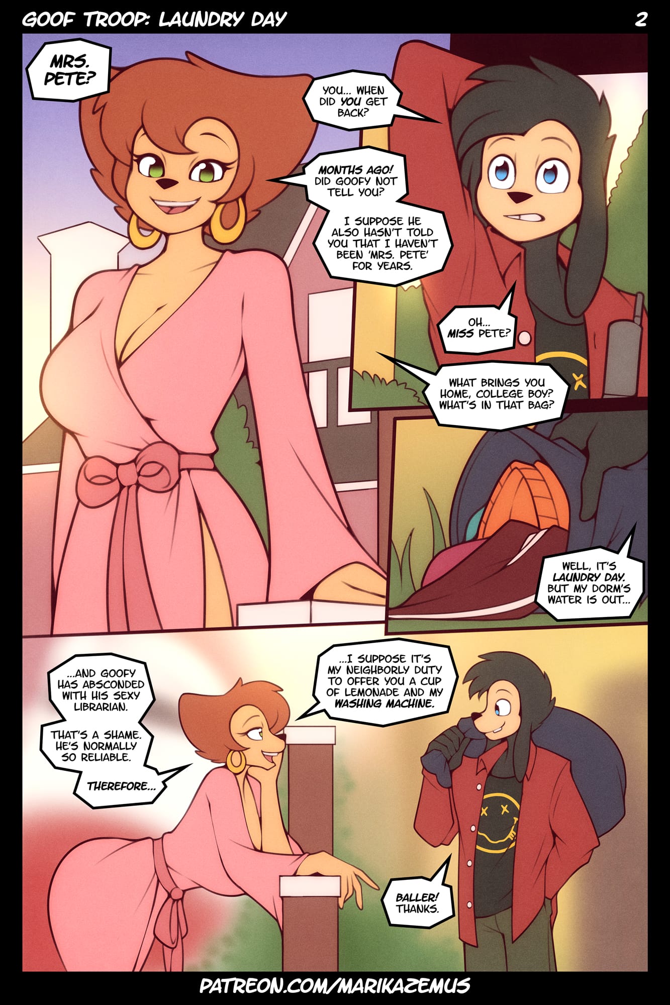 Laundry Day (Goof Troop) [Marik Azemus] 1 . Laundry Day - Chapter 1 (Goof Troop) [Marik Azemus] – page 3