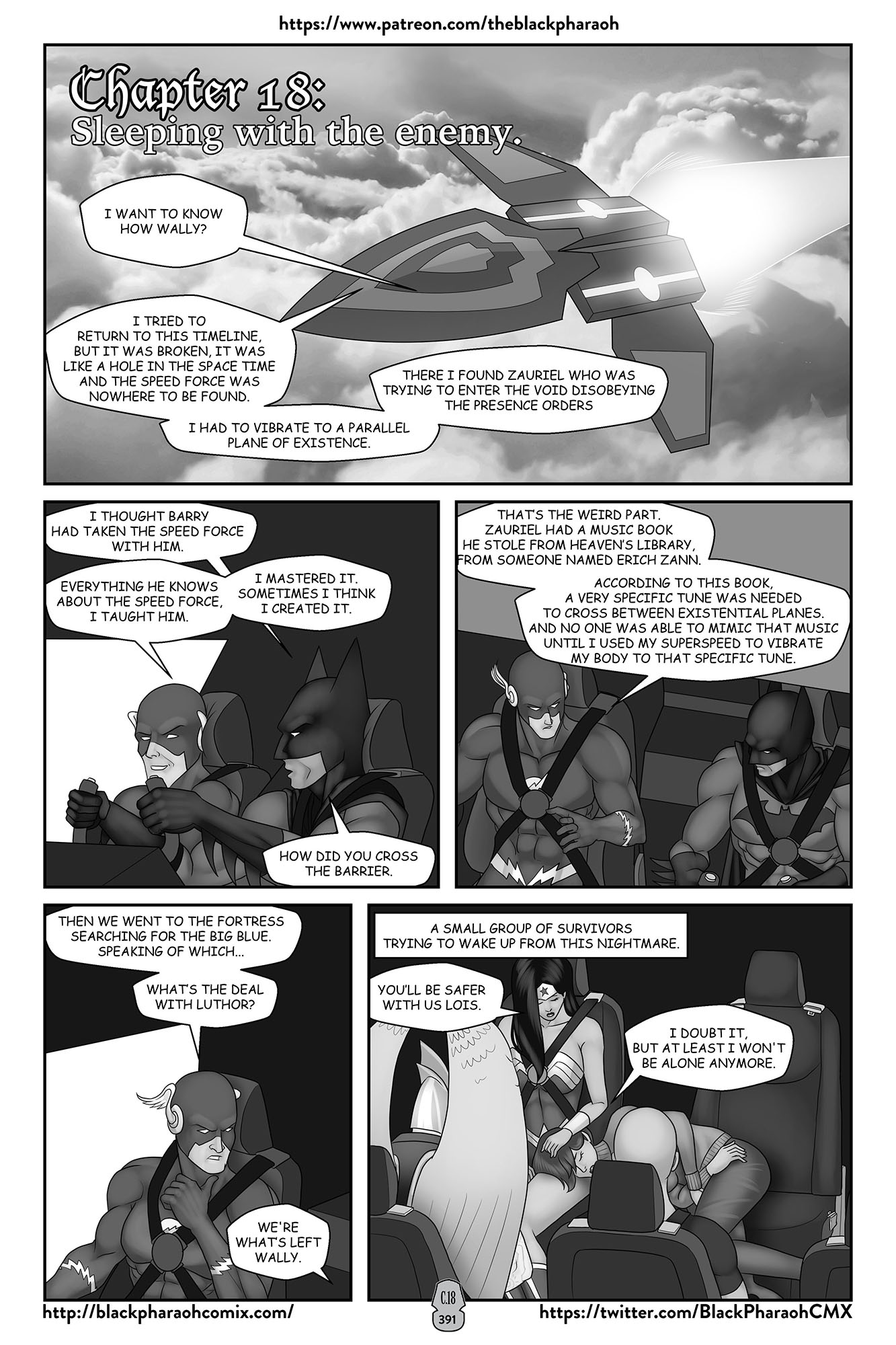 JL Forsaken Souls (Justice League) [The Black Pharaoh] 18 . JL Forsaken Souls - (Justice League) [The Black Pharaoh] – page 1