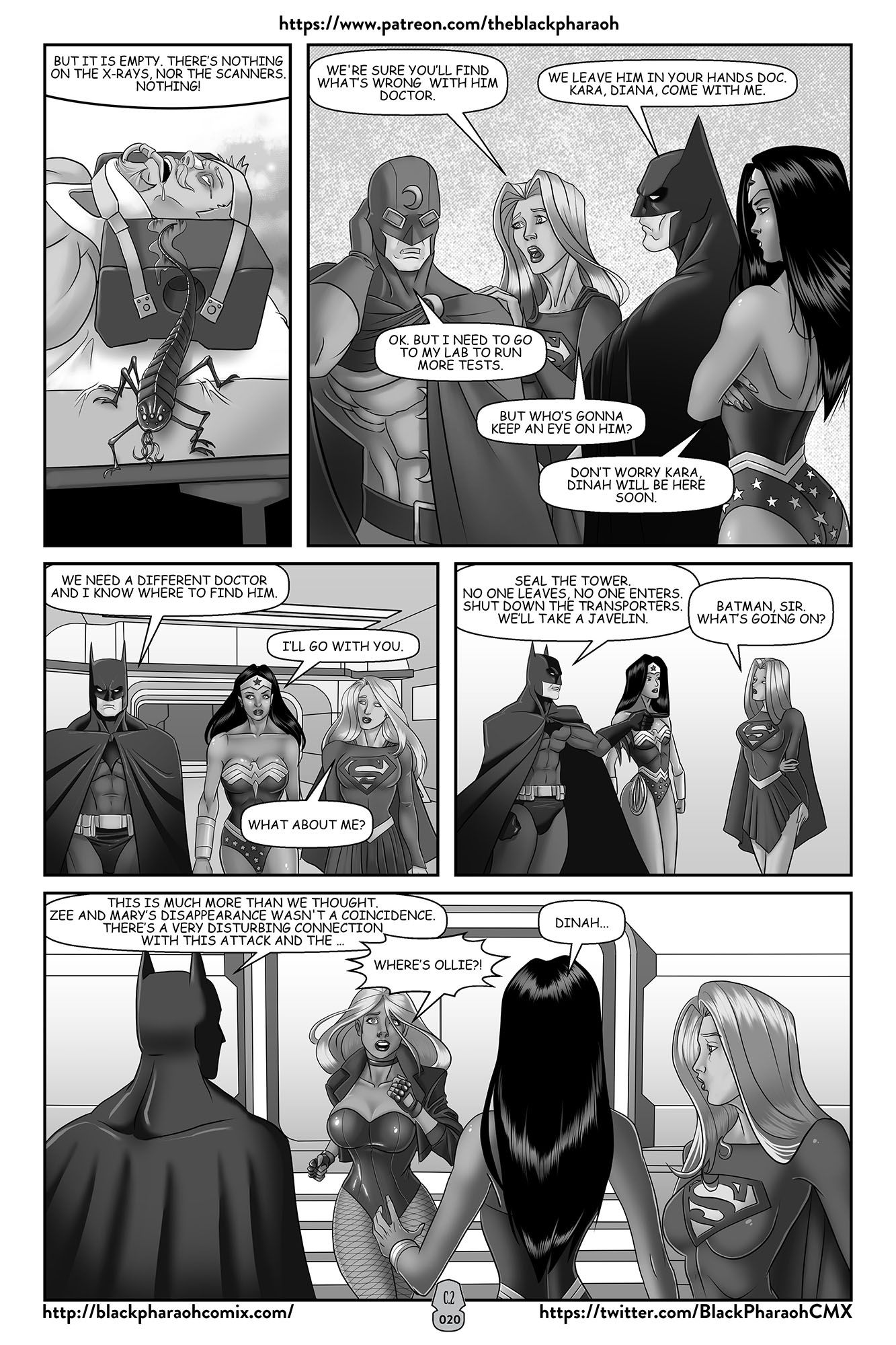 JL Forsaken Souls (Justice League) [The Black Pharaoh] 2 . JL Forsaken Souls - (Justice League) [The Black Pharaoh] – page 3