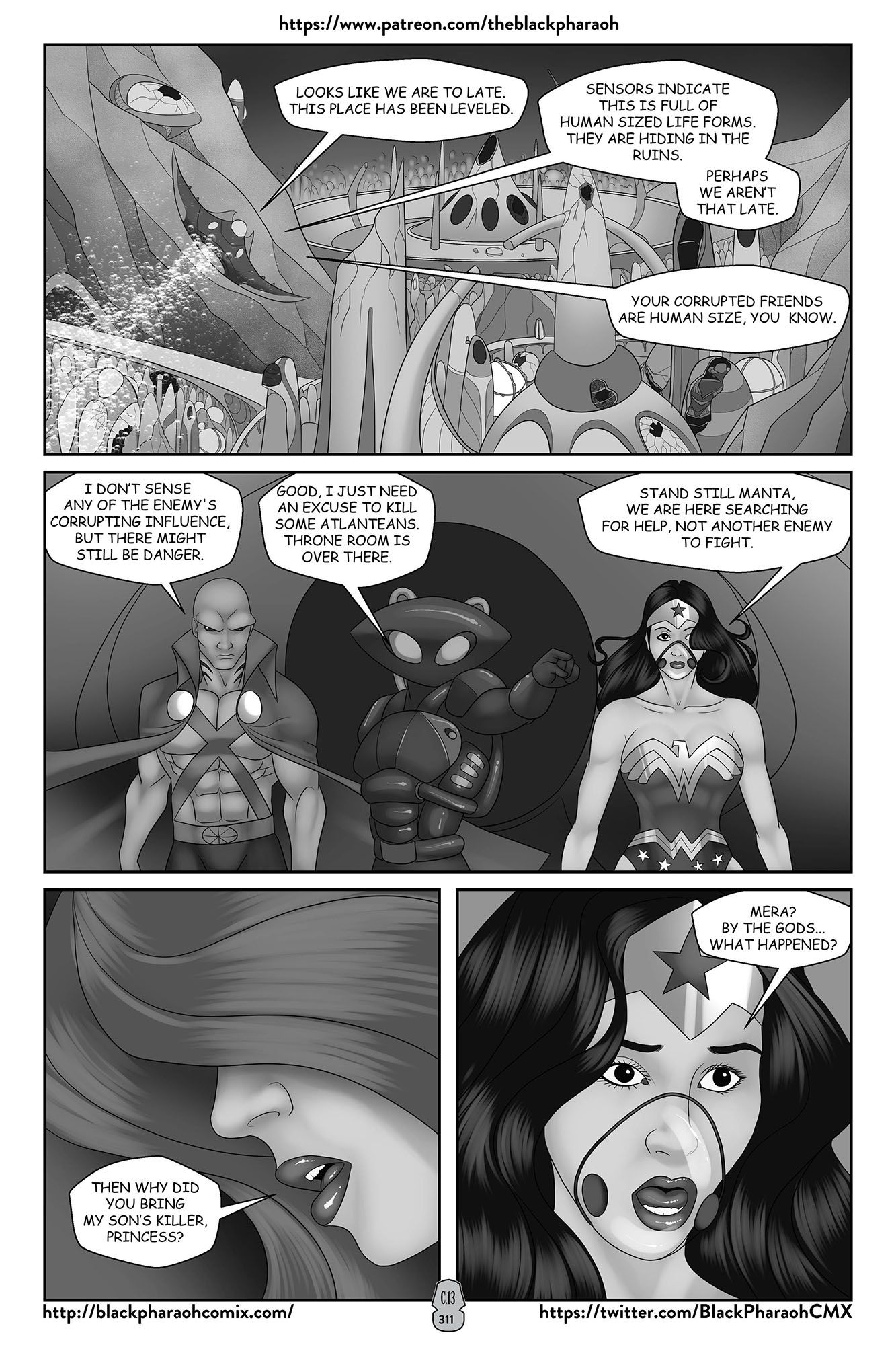 JL Forsaken Souls (Justice League) [The Black Pharaoh] 13 . JL Forsaken Souls - (Justice League) [The Black Pharaoh] – page 4