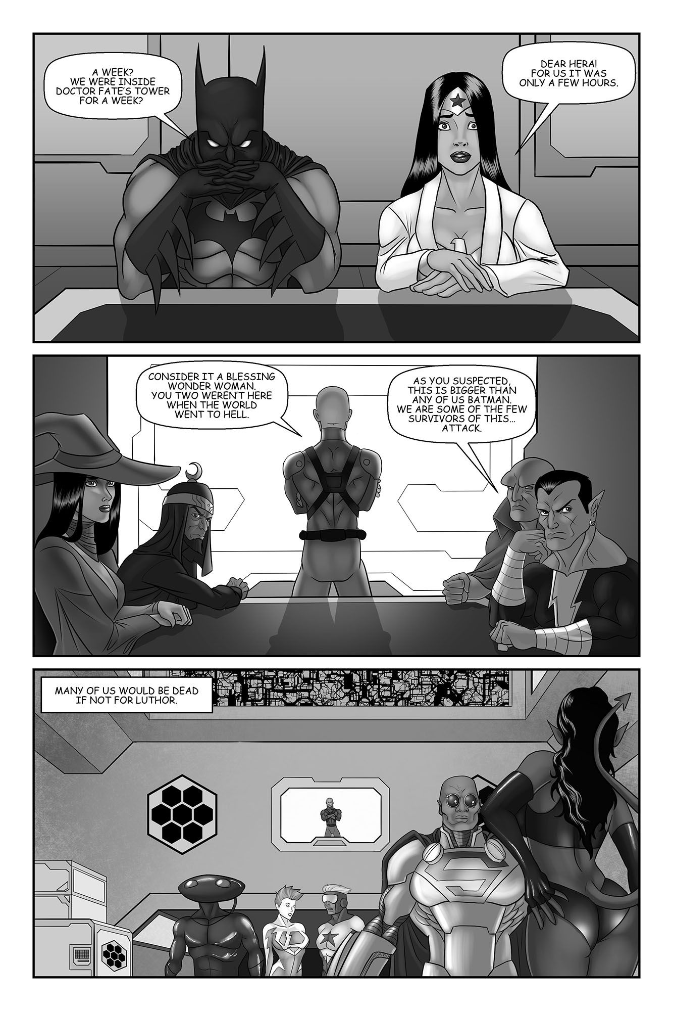 JL Forsaken Souls (Justice League) [The Black Pharaoh] 4 . JL Forsaken Souls - (Justice League) [The Black Pharaoh] – page 6