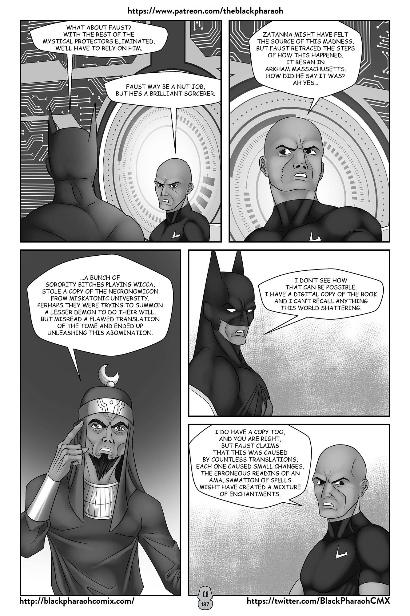 JL Forsaken Souls (Justice League) [The Black Pharaoh] 8 . JL Forsaken Souls - (Justice League) [The Black Pharaoh] – page 16