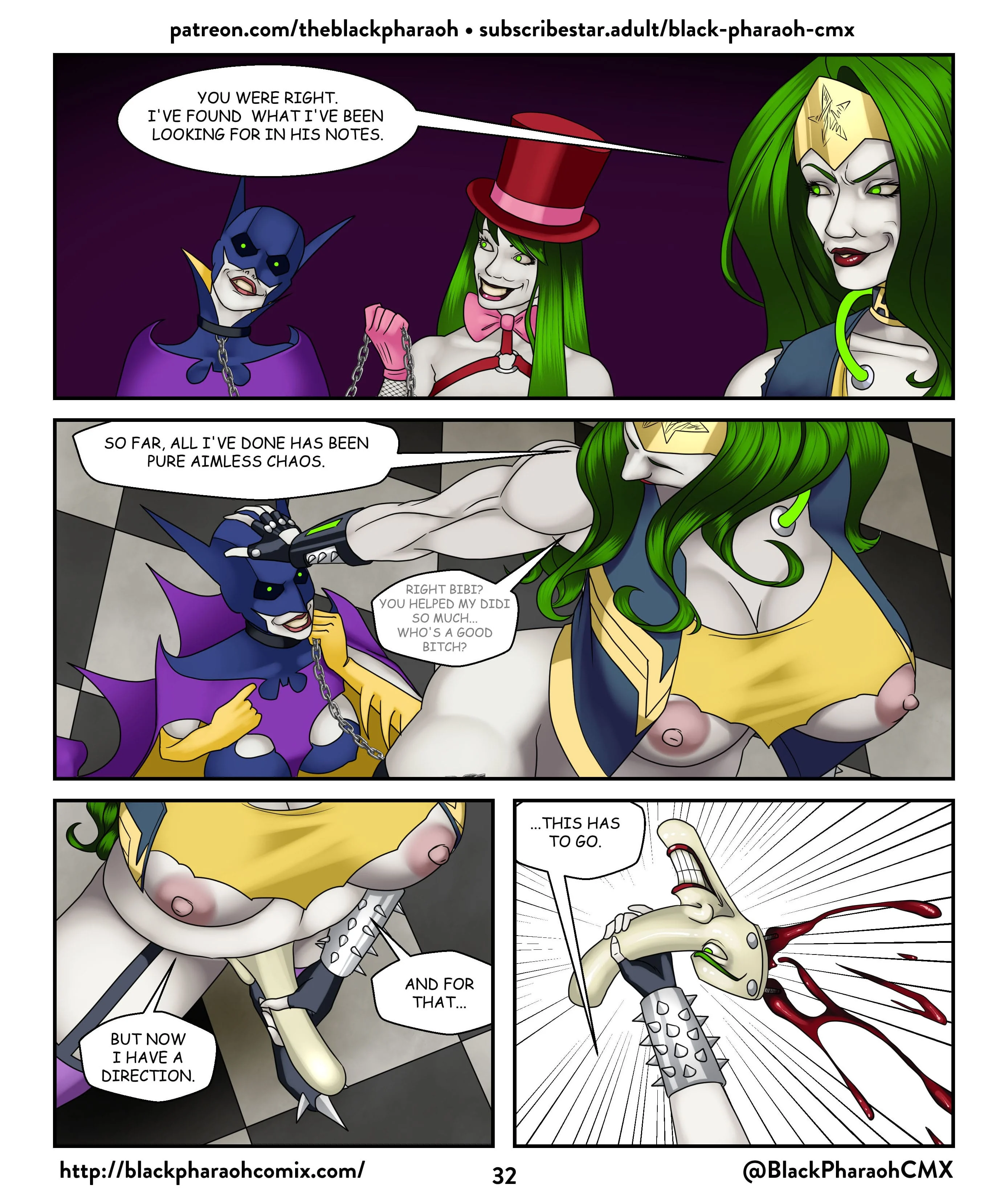 Pages of Mad Obsession [The Black Pharaoh] 1 . Pages of Mad Obsession - Chapter 1 [The Black Pharaoh] – page 32