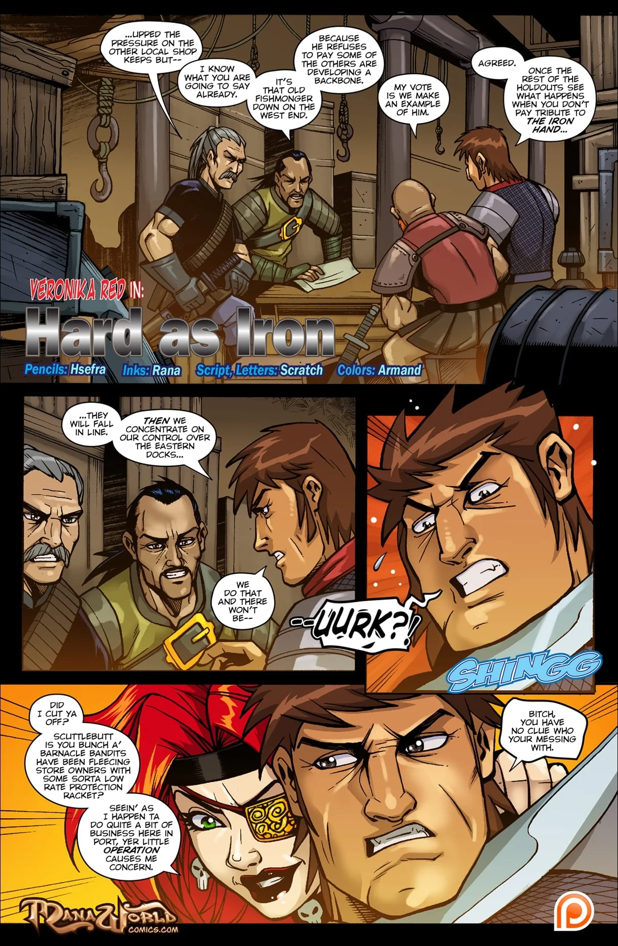 Hard Times [Mana World] 4 . Hard As Iron - Chapter 4 [Mana World] – page 3