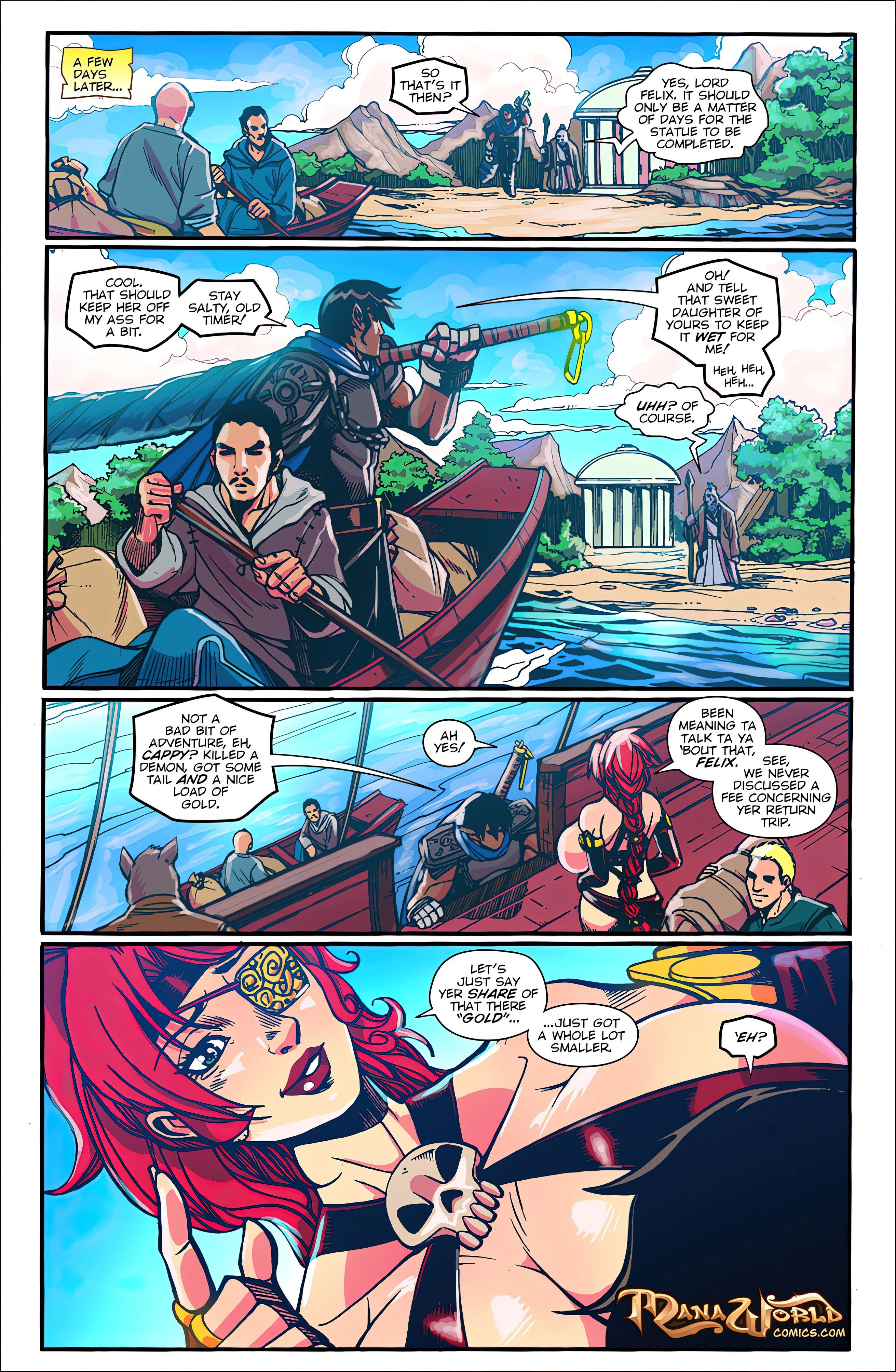 Main Comic Series [Mana World] 14 . Feed Da Fishes - Chapter 14 [Mana World] – page 13