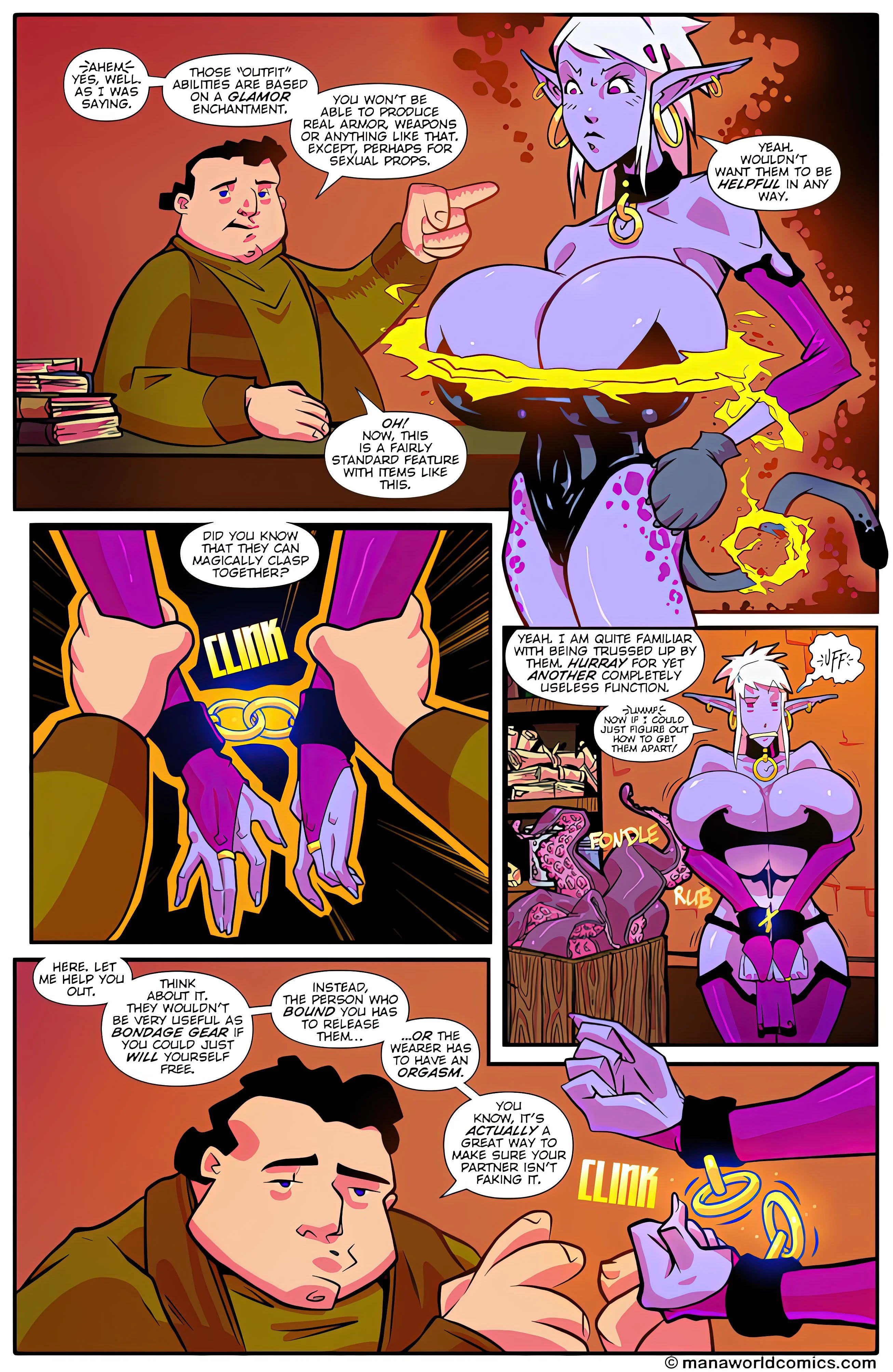 Main Comic Series [Mana World] 2 . Mikey's Magic Shop - Chapter 2 [Mana World] – page 9