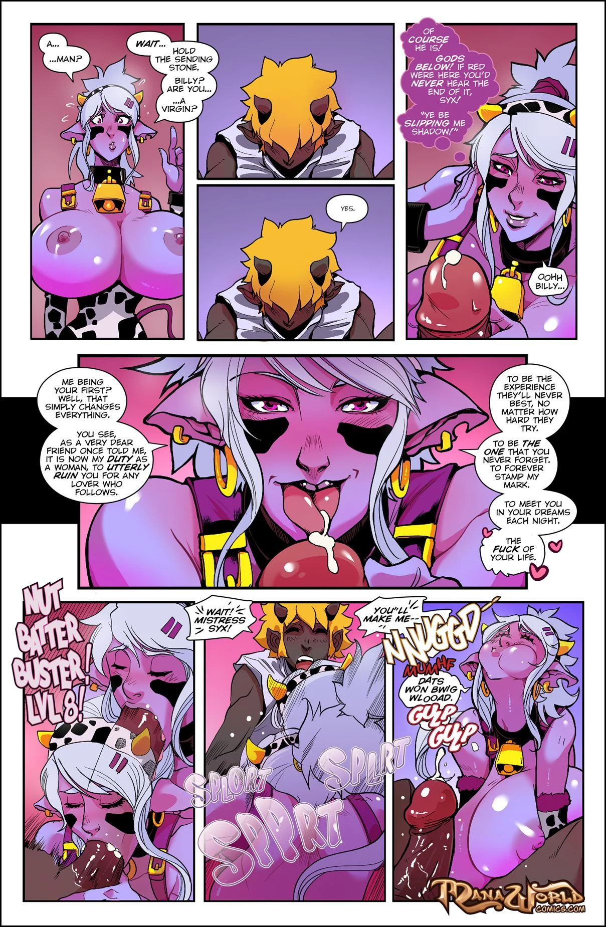 Main Comic Series [Mana World] 20 . Favors And Firsts - Chapter 20 [Mana World] – page 17