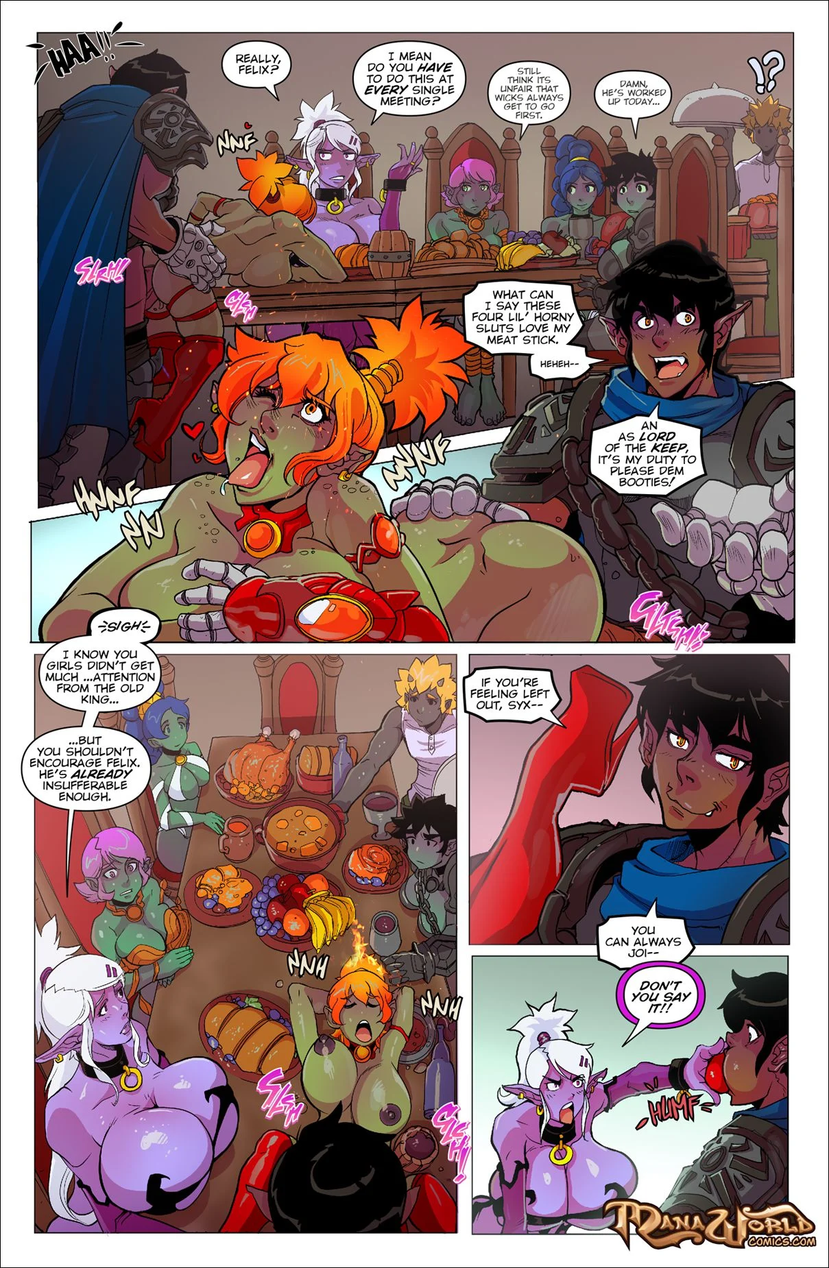 Main Comic Series [Mana World] 20 . Favors And Firsts - Chapter 20 [Mana World] – page 3