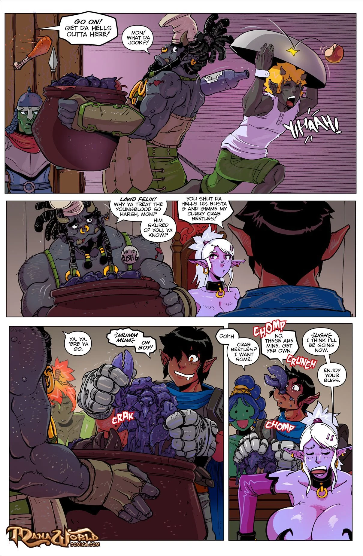 Main Comic Series [Mana World] 20 . Favors And Firsts - Chapter 20 [Mana World] – page 6