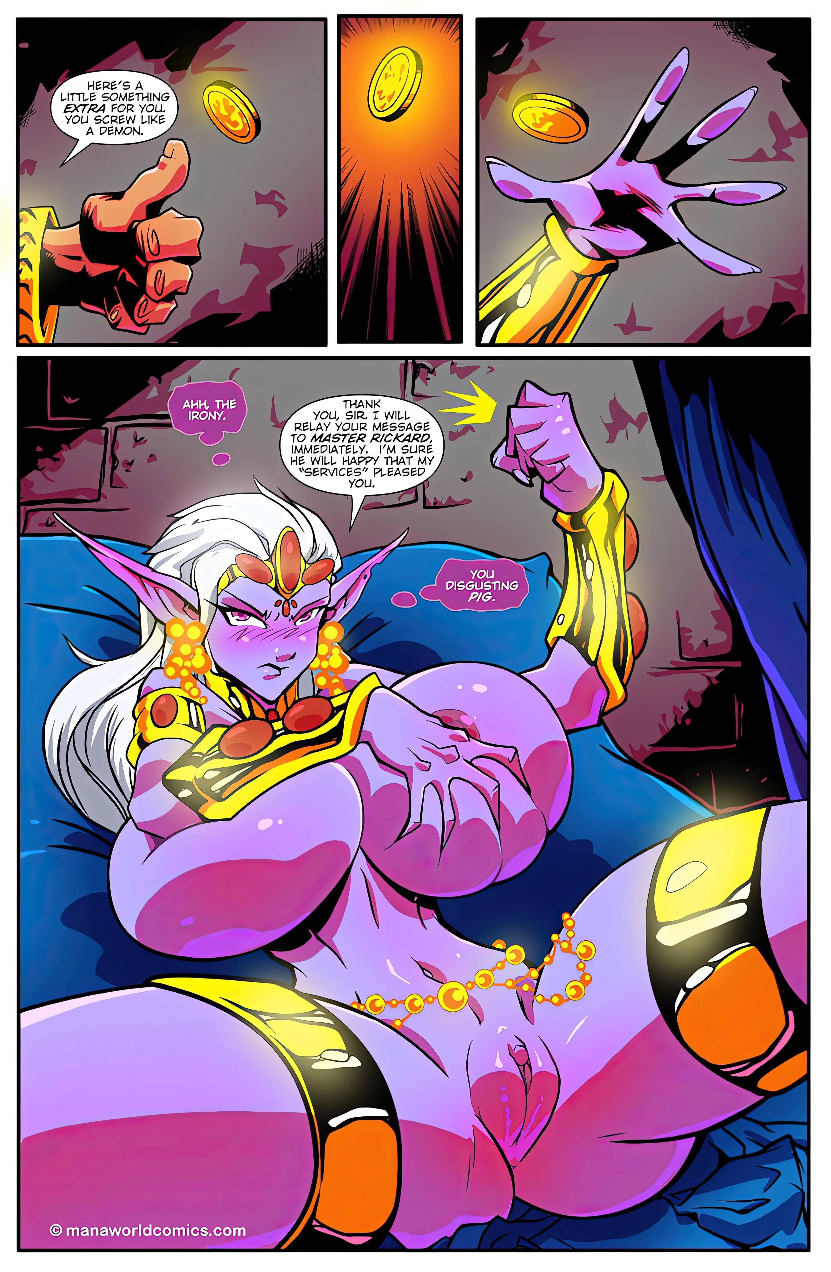 Main Comic Series [Mana World] 3 . Royal Treatment - Chapter 3 [Mana World] – page 13
