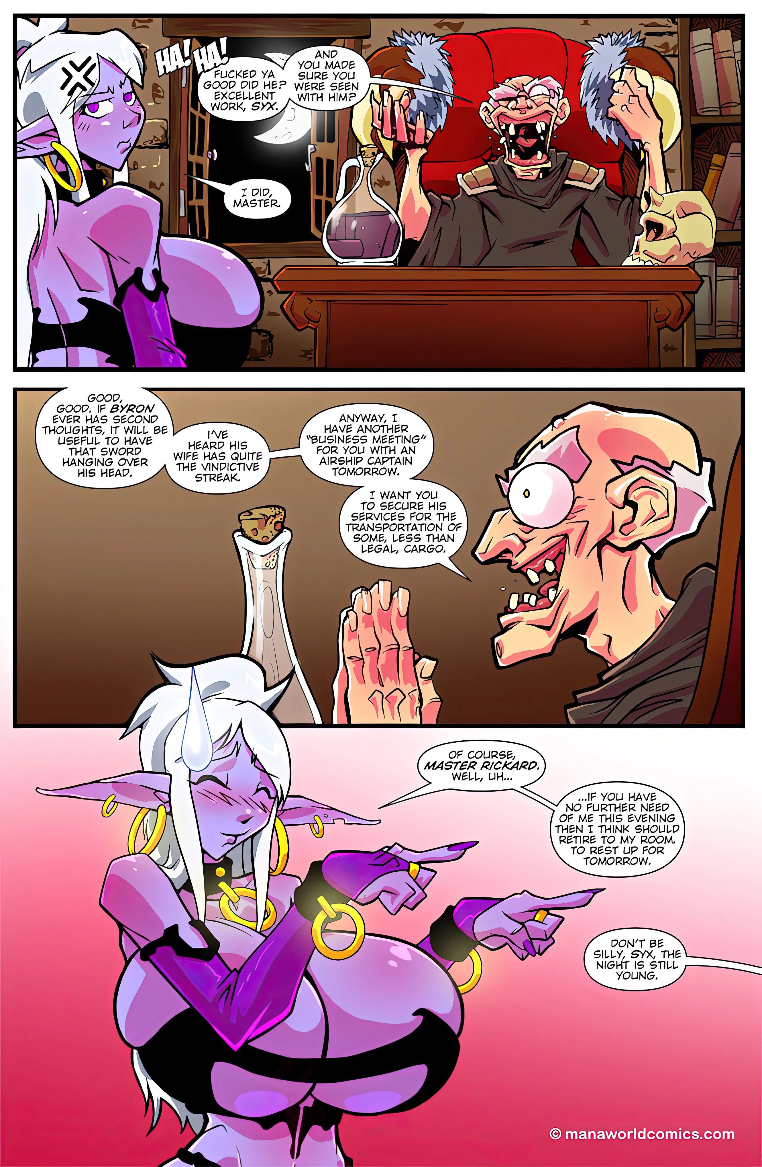 Main Comic Series [Mana World] 3 . Royal Treatment - Chapter 3 [Mana World] – page 15