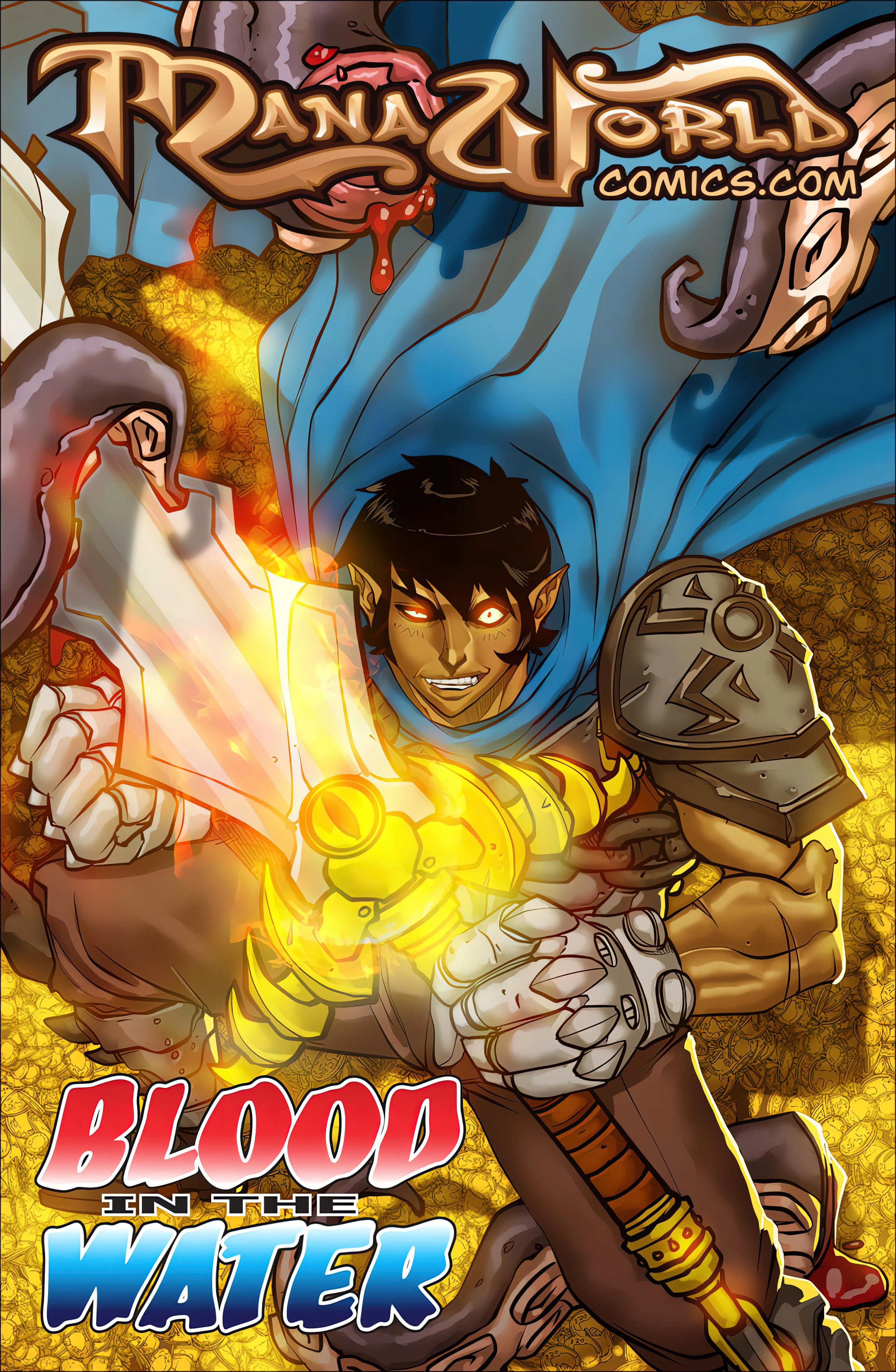 Main Comic Series [Mana World] 11 . Blood In The Water - Chapter 11 [Mana World] – page 1