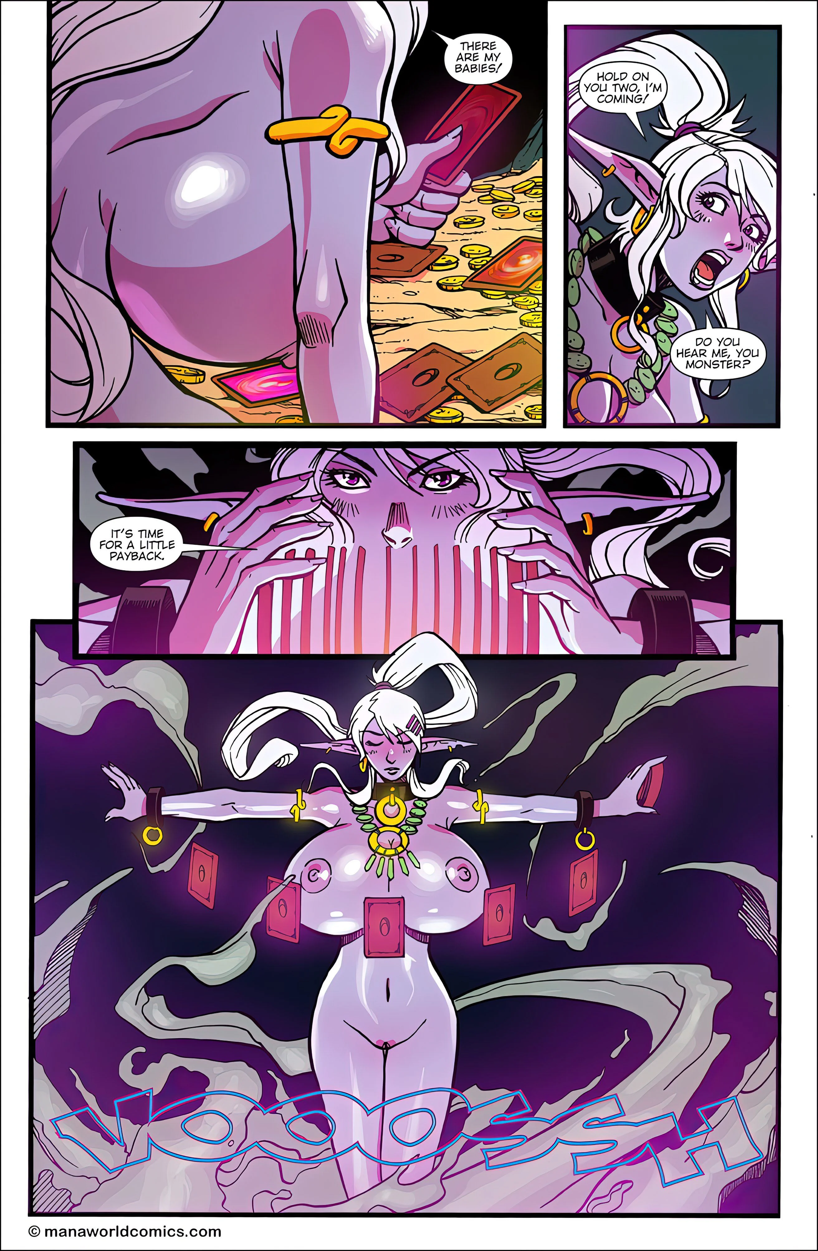 Main Comic Series [Mana World] 11 . Blood In The Water - Chapter 11 [Mana World] – page 11