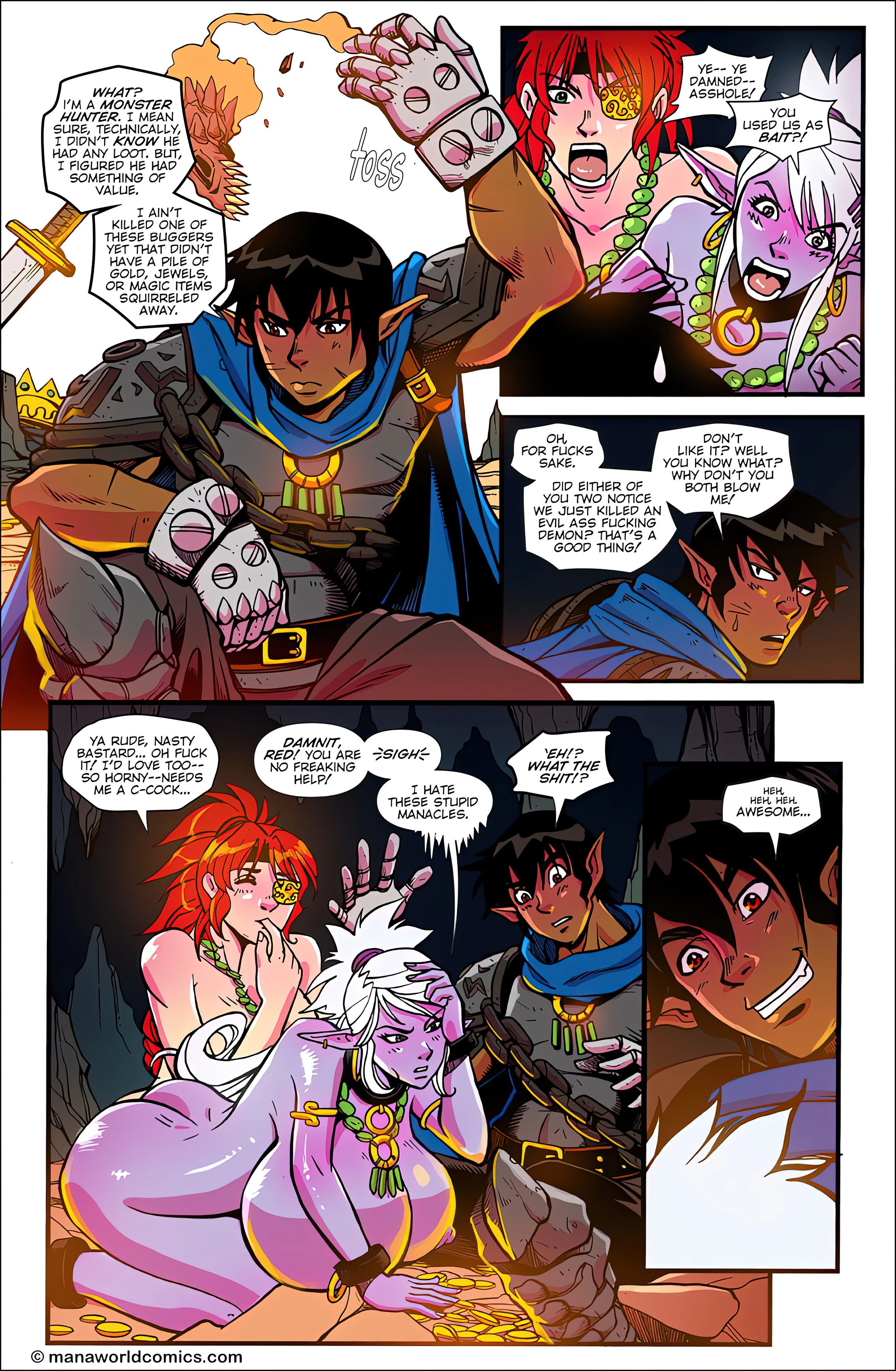 Main Comic Series [Mana World] 12 . In The Red - Chapter 12 [Mana World] – page 12