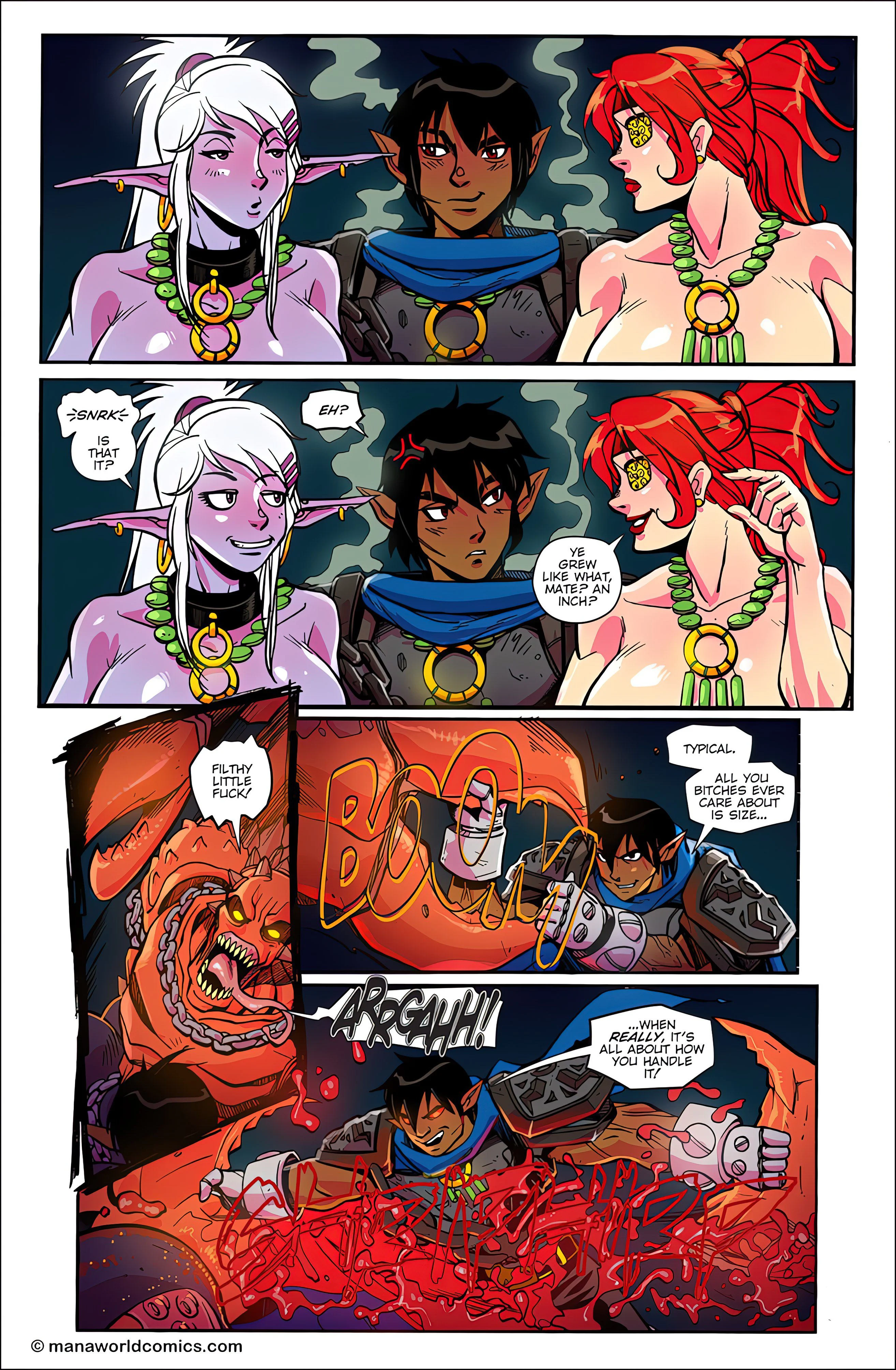 Main Comic Series [Mana World] 12 . In The Red - Chapter 12 [Mana World] – page 5