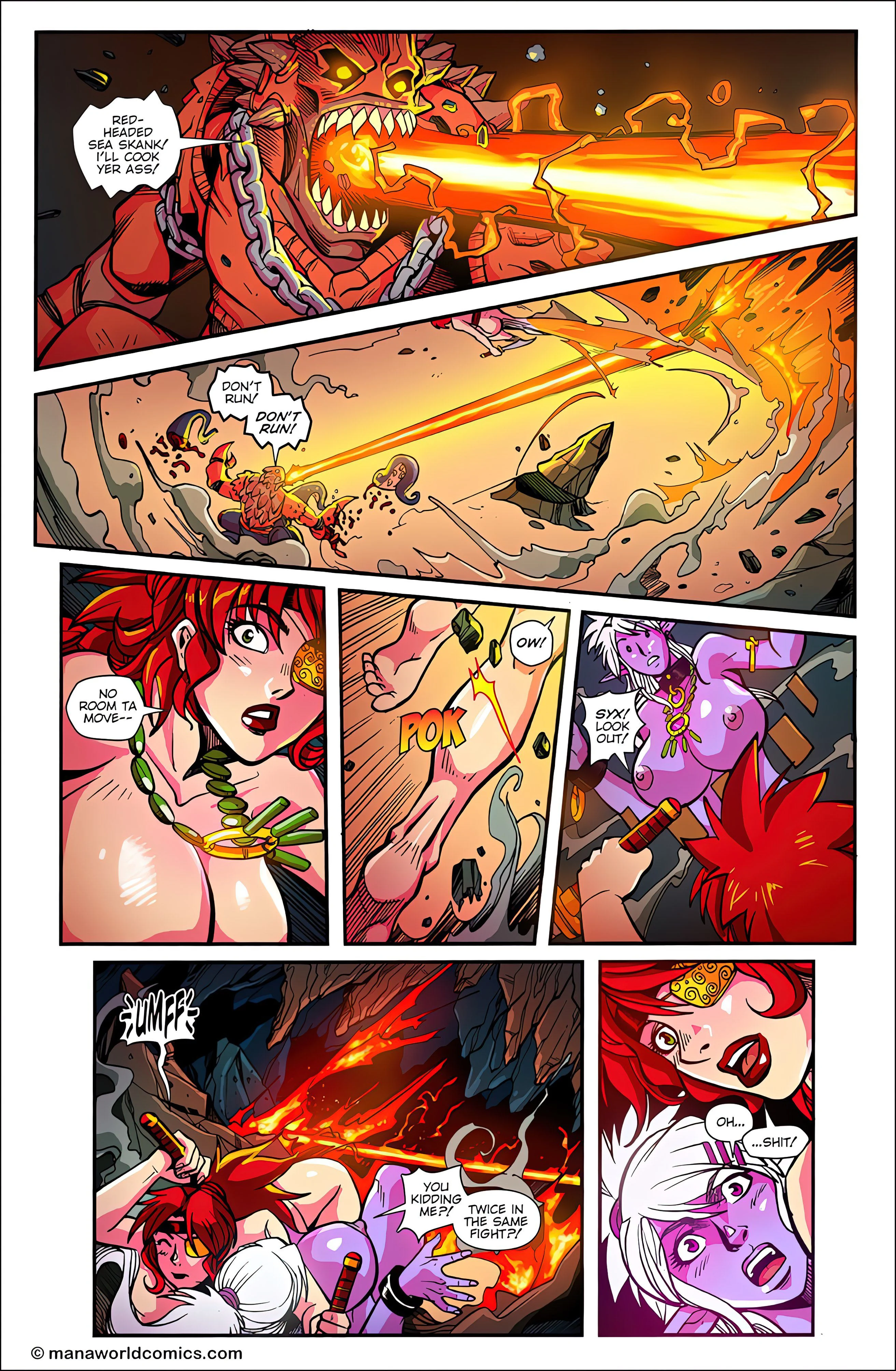 Main Comic Series [Mana World] 12 . In The Red - Chapter 12 [Mana World] – page 7
