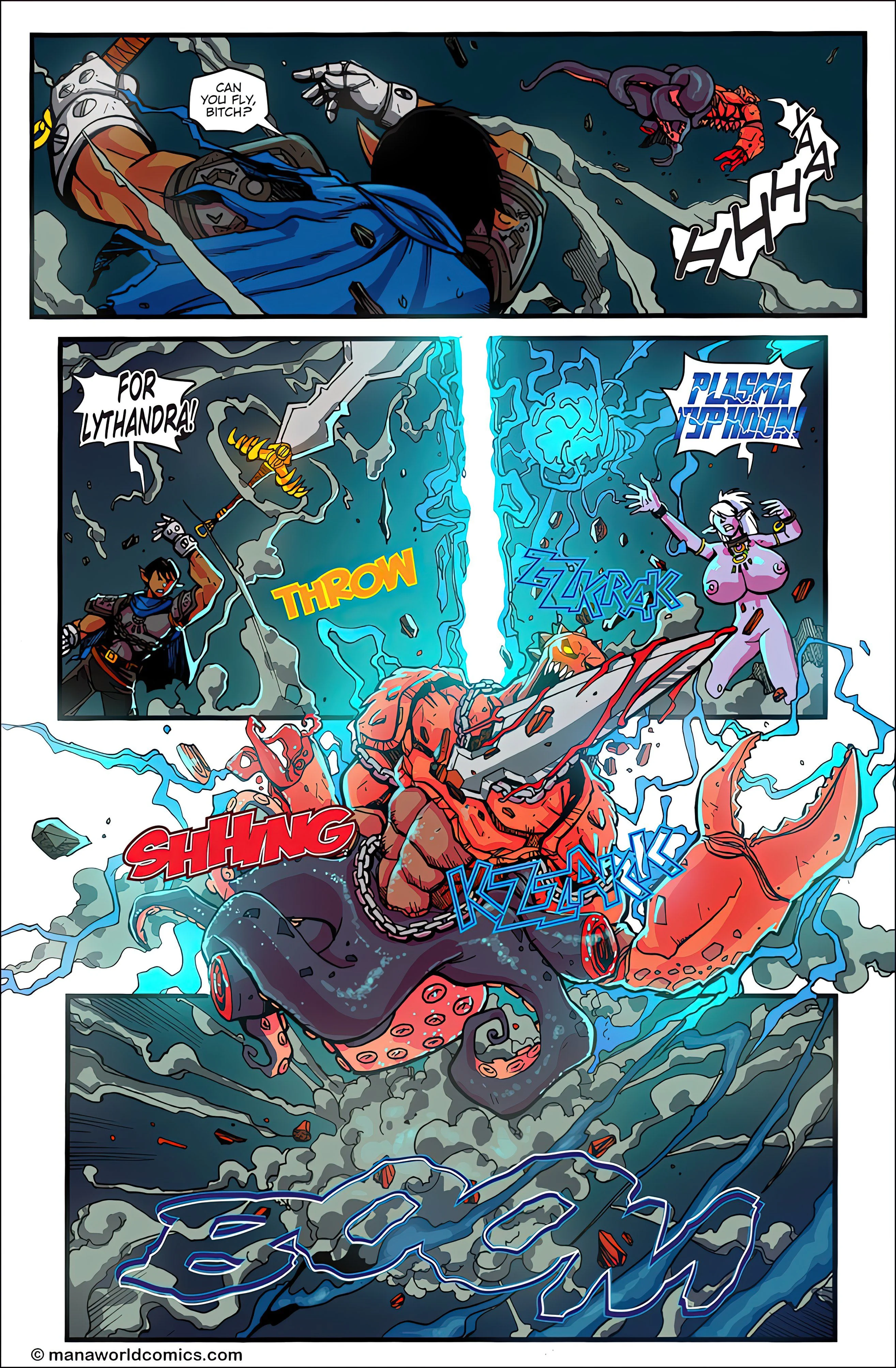 Main Comic Series [Mana World] 12 . In The Red - Chapter 12 [Mana World] – page 9