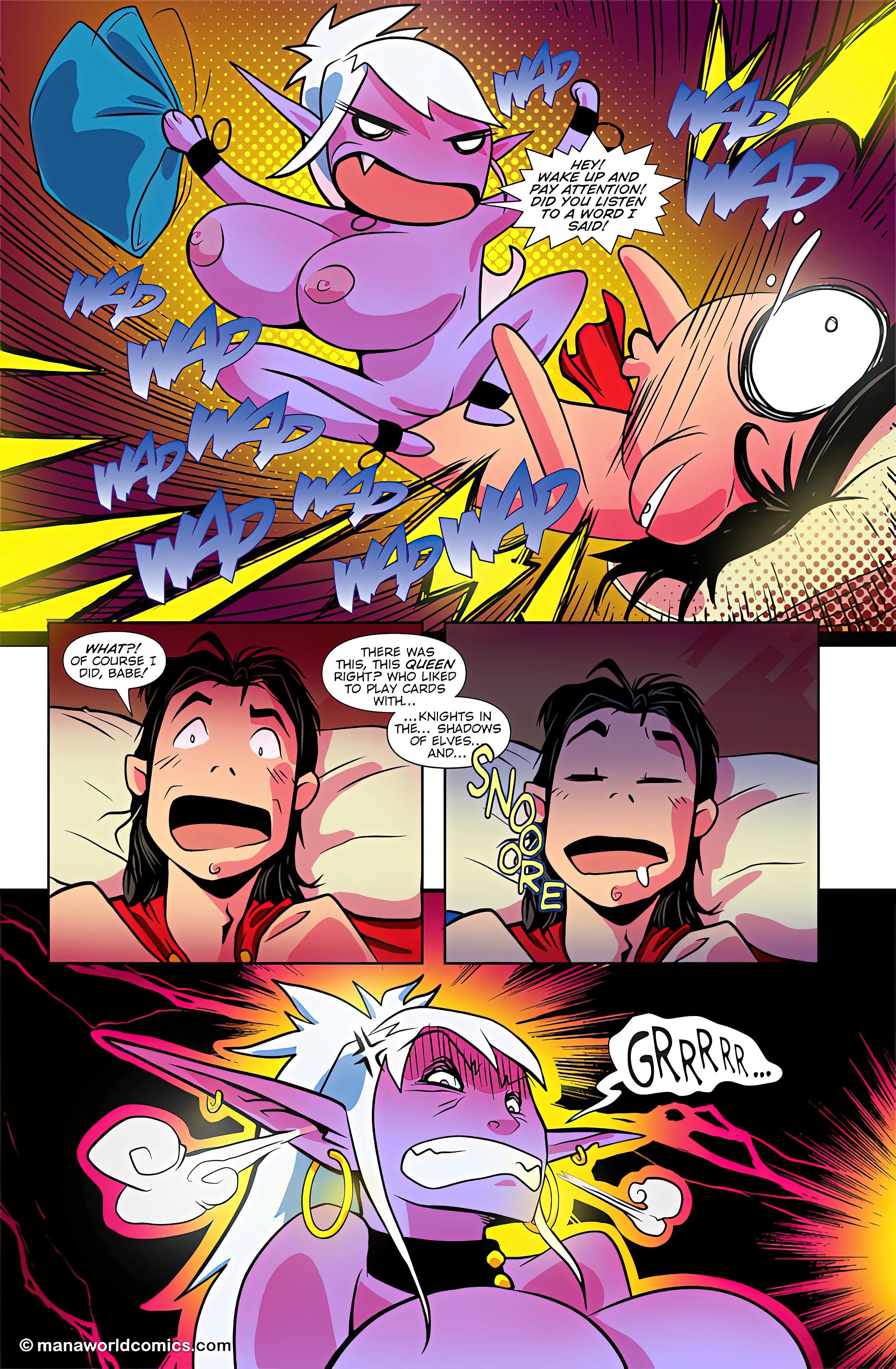 Main Comic Series [Mana World] 6 . Revelations - Chapter 6 [Mana World] – page 14