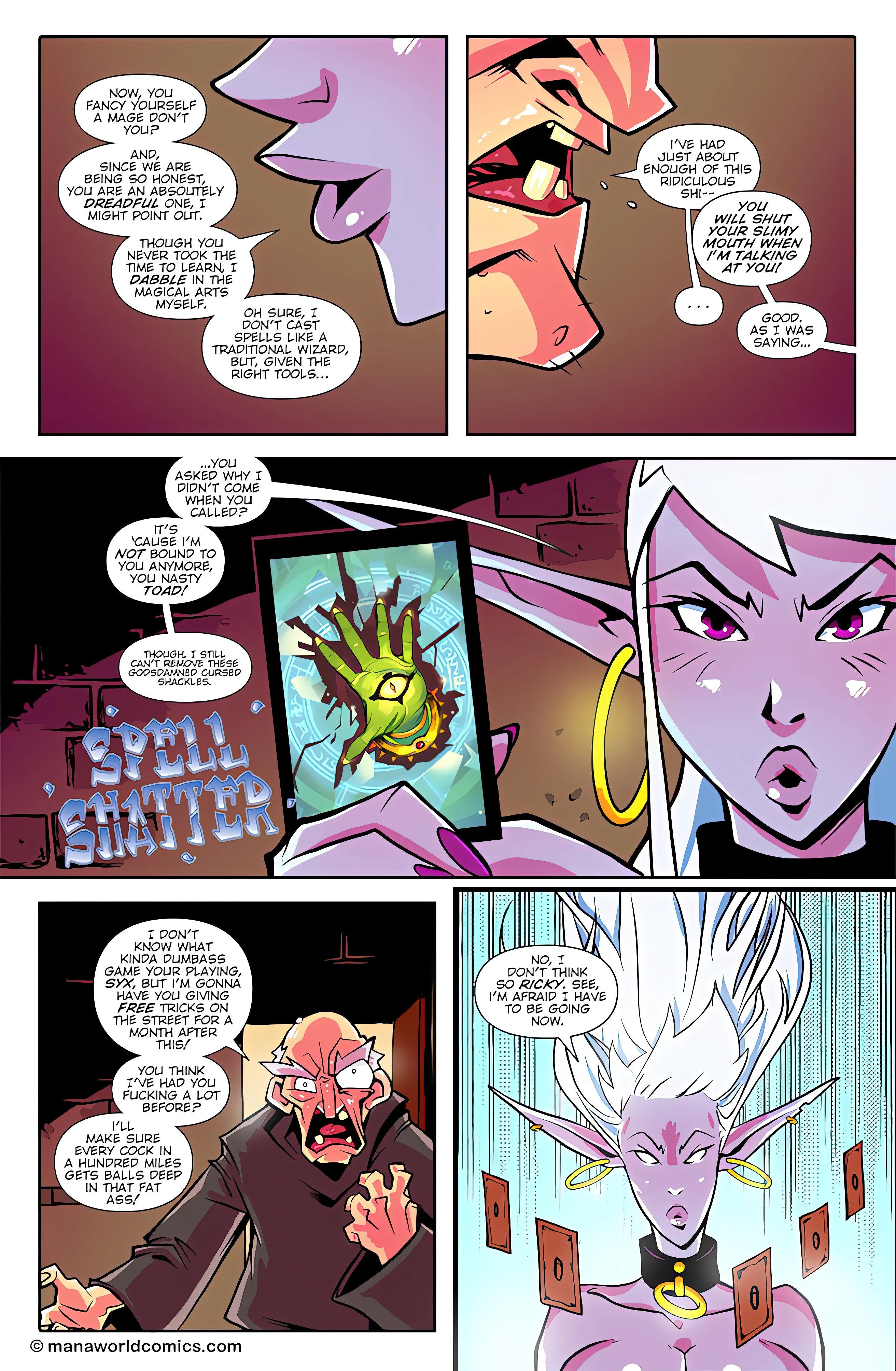 Main Comic Series [Mana World] 6 . Revelations - Chapter 6 [Mana World] – page 18