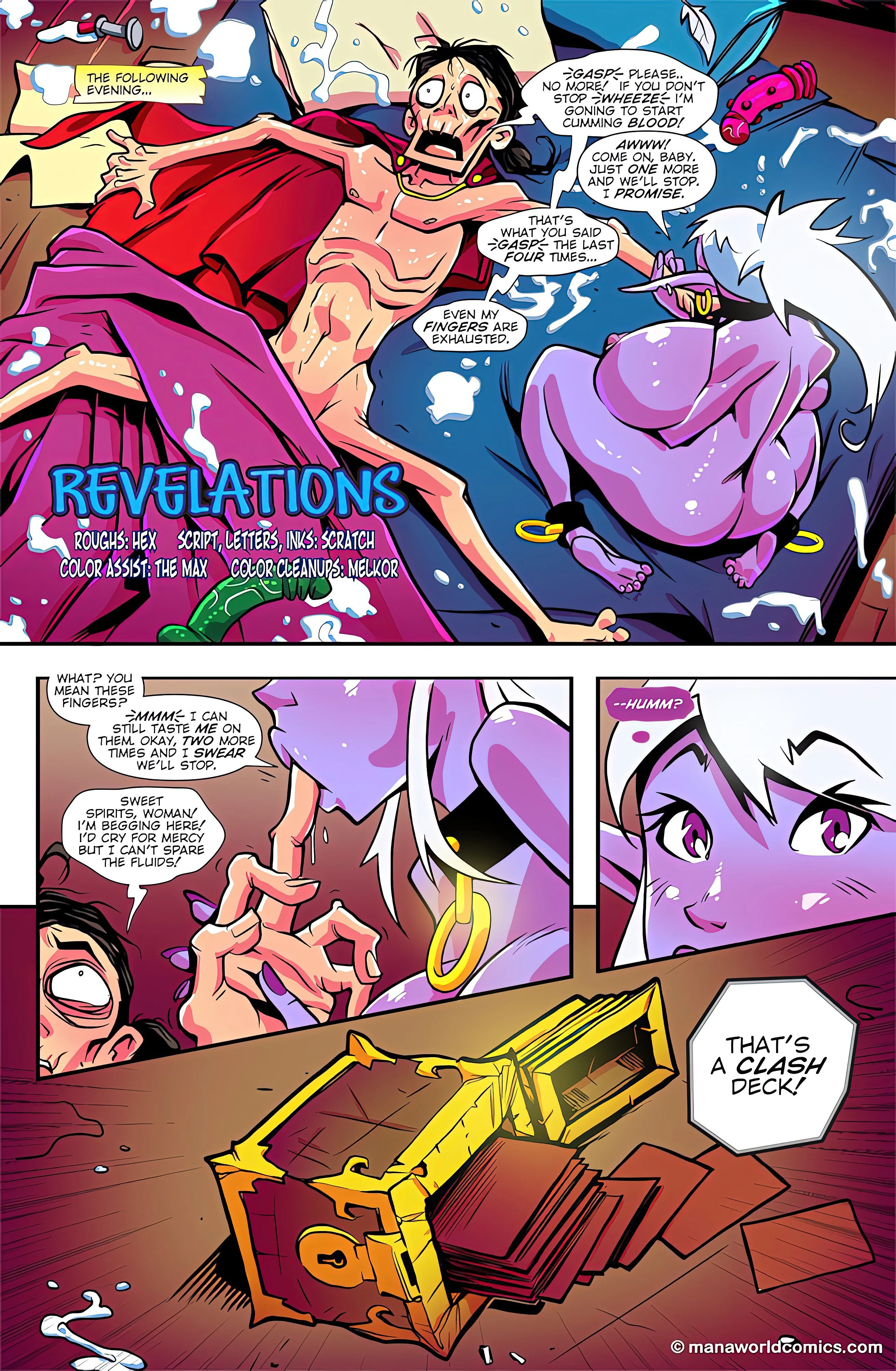 Main Comic Series [Mana World] 6 . Revelations - Chapter 6 [Mana World] – page 3