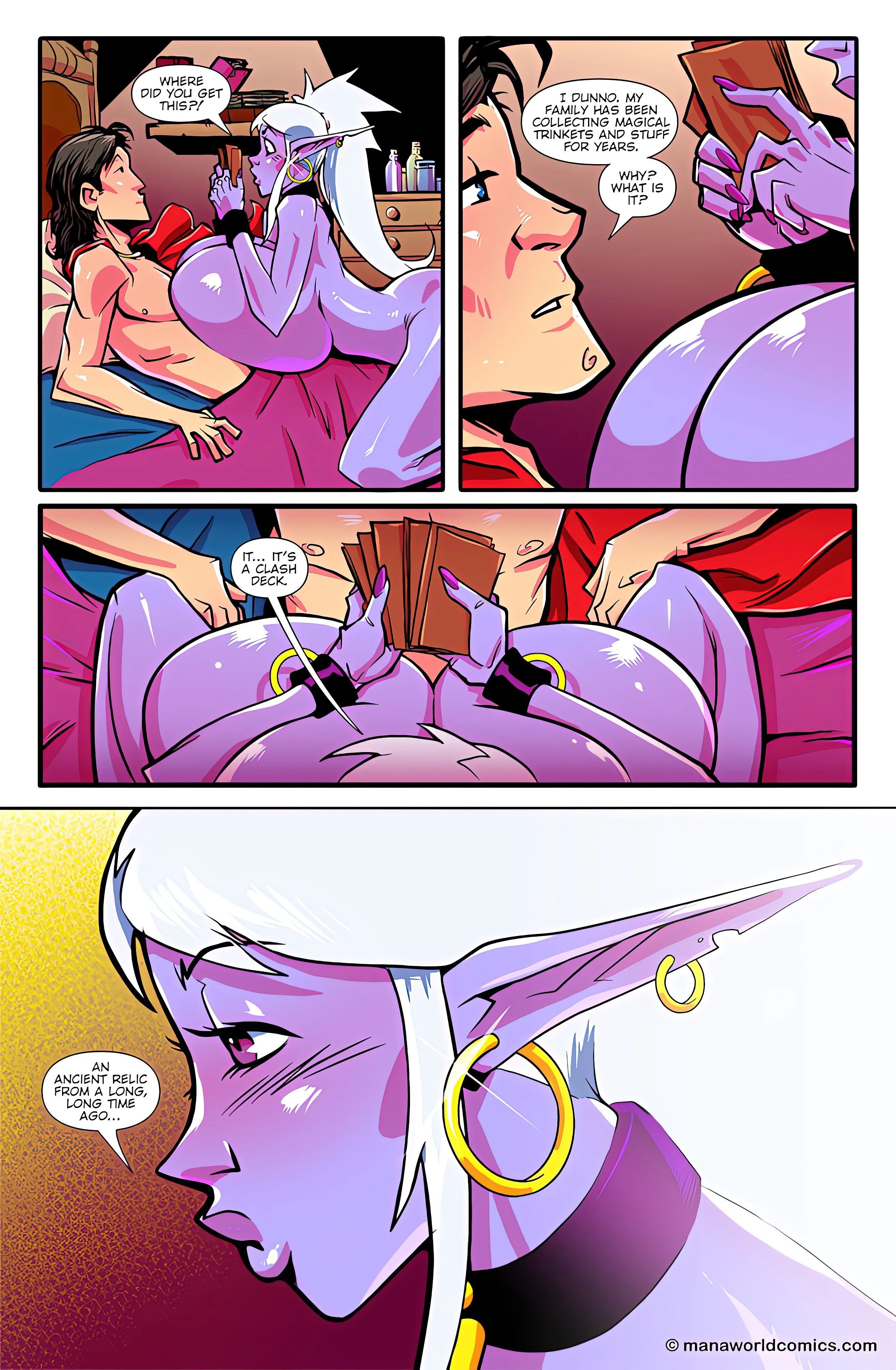Main Comic Series [Mana World] 6 . Revelations - Chapter 6 [Mana World] – page 4