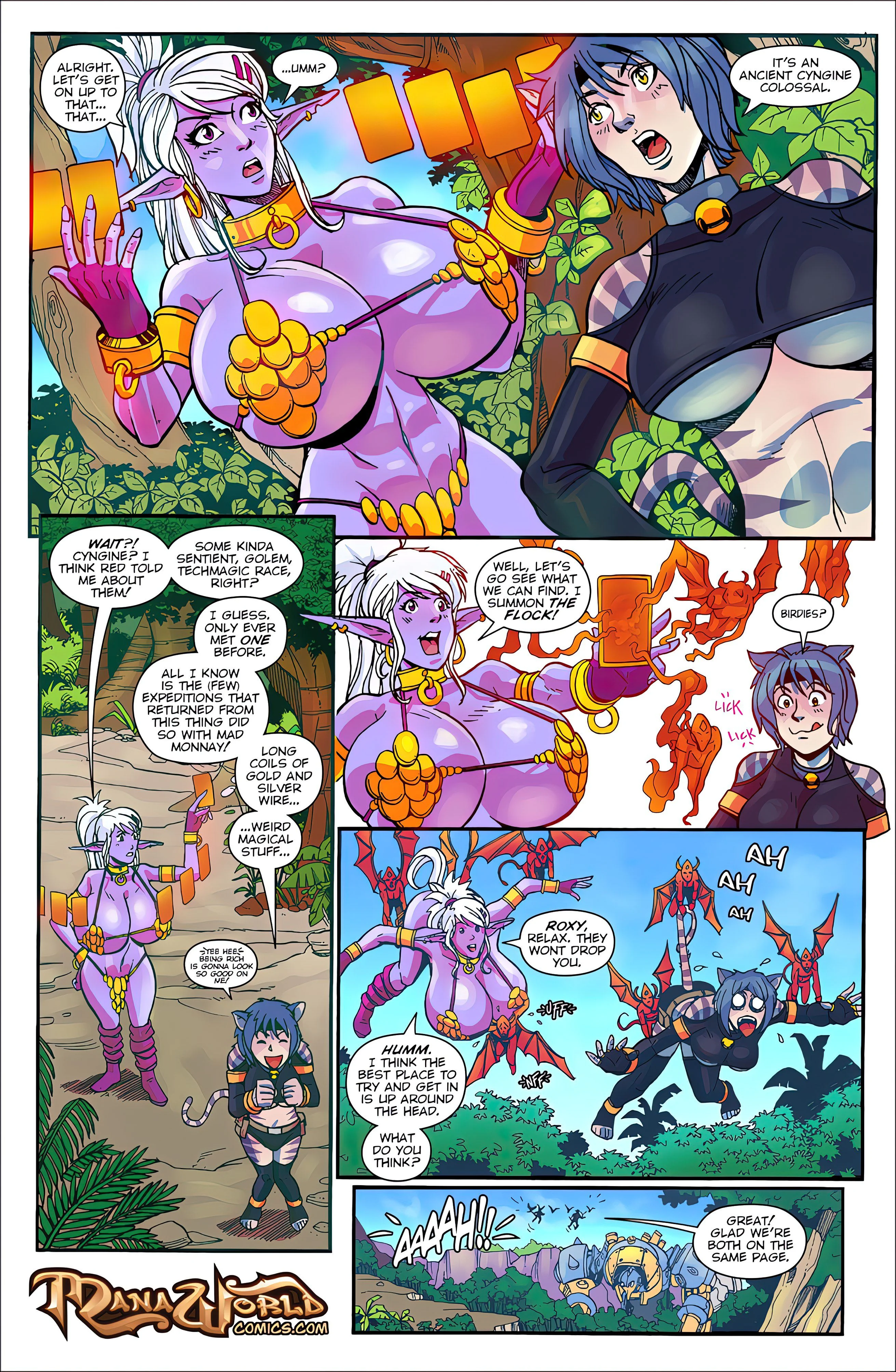 Main Comic Series [Mana World] 16 . Heavy Metal - Chapter 16 [Mana World] – page 5