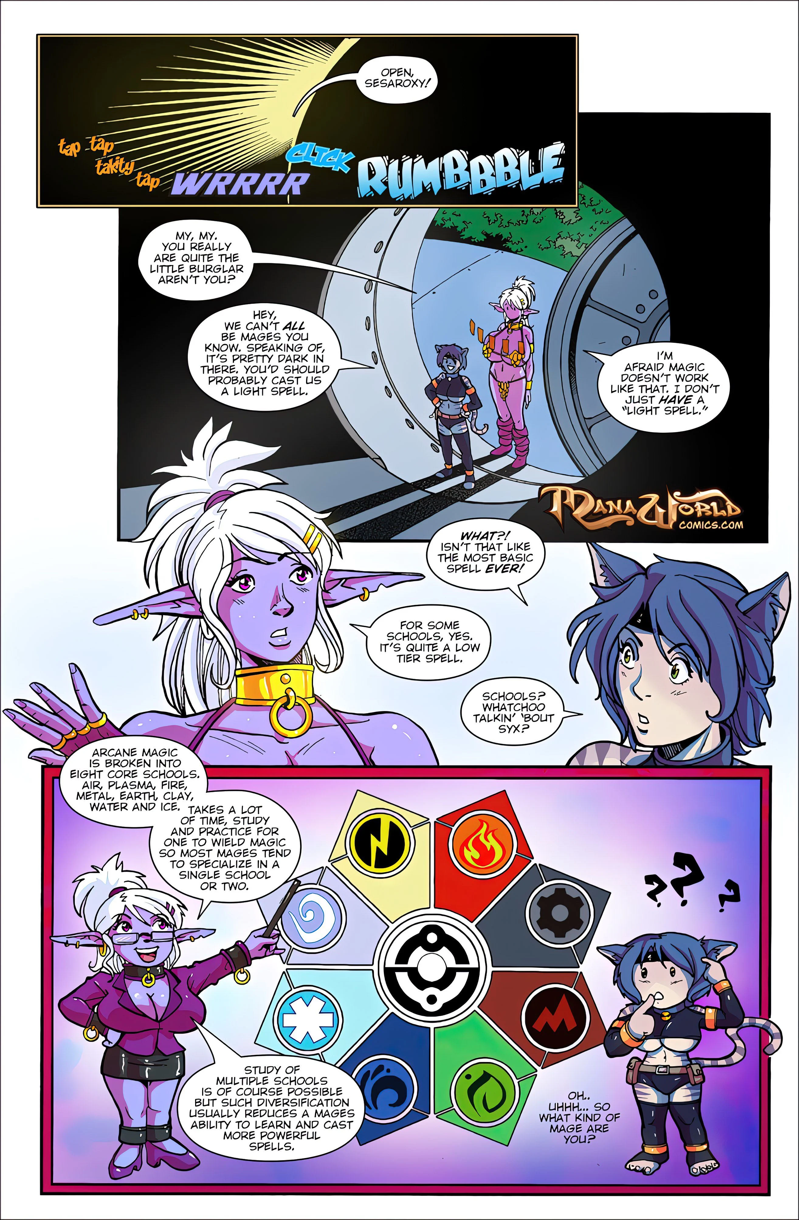 Main Comic Series [Mana World] 16 . Heavy Metal - Chapter 16 [Mana World] – page 6