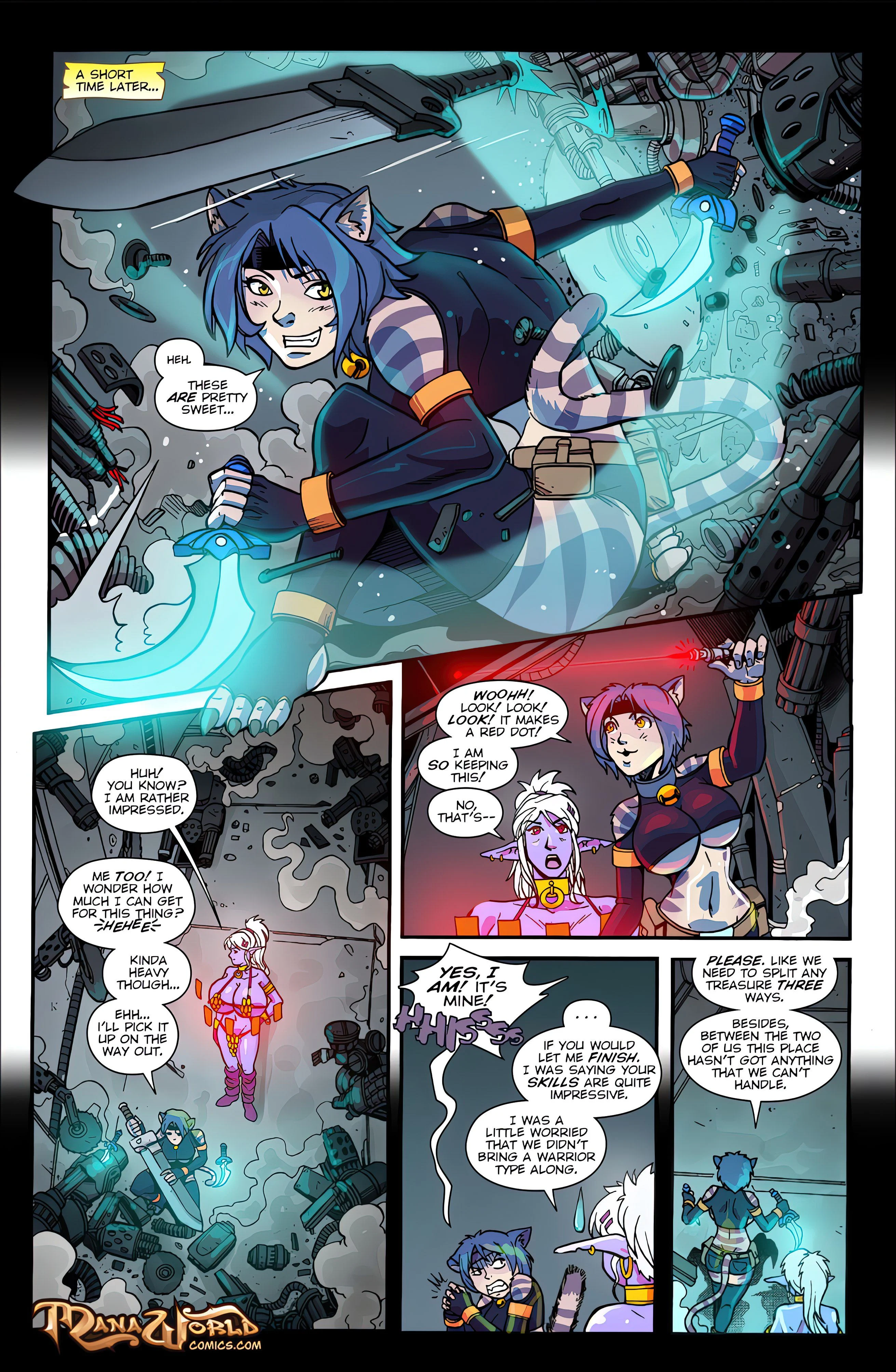Main Comic Series [Mana World] 16 . Heavy Metal - Chapter 16 [Mana World] – page 8