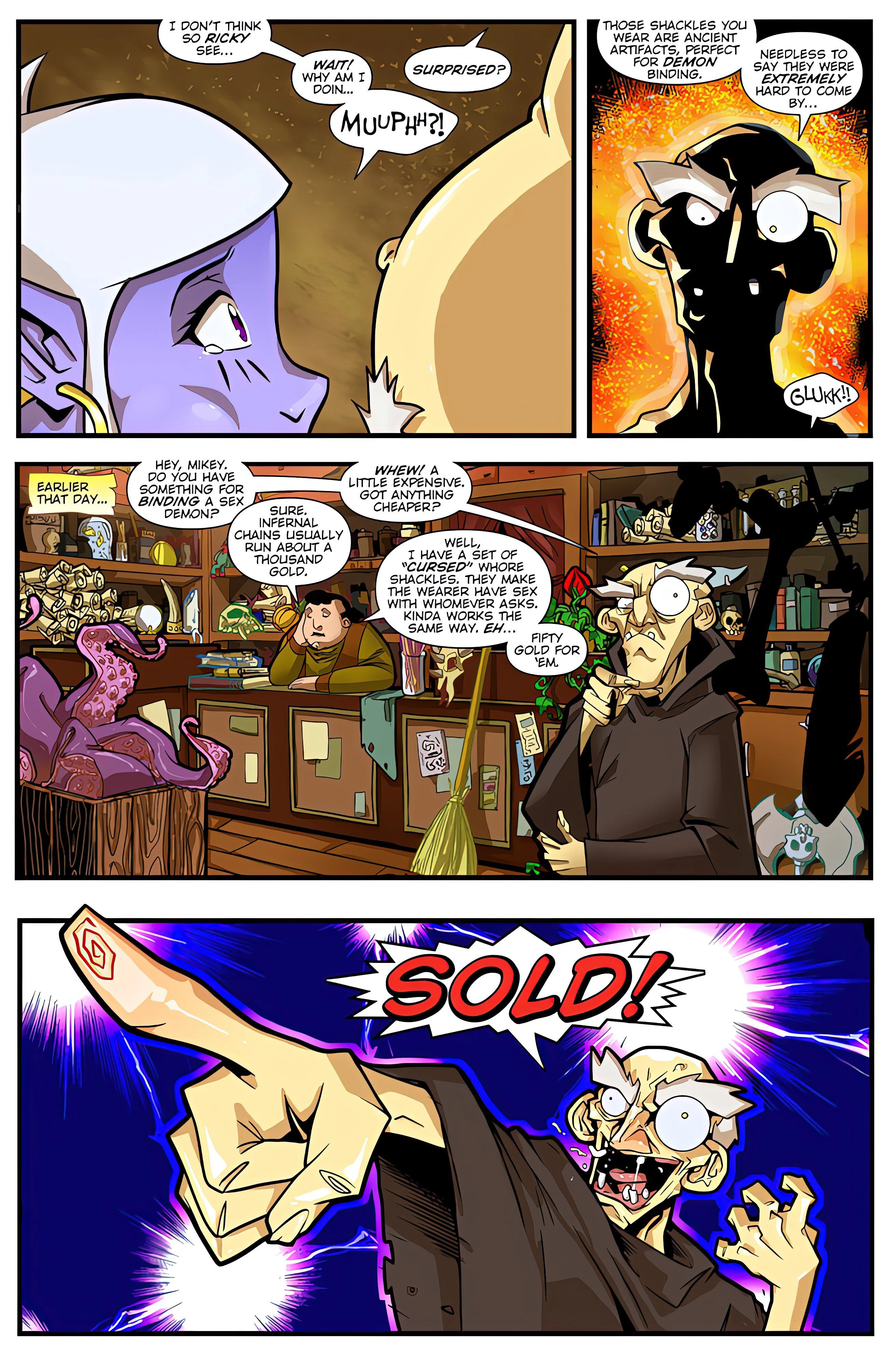 Main Comic Series [Mana World] 1 . Summoning - Chapter 1 [Mana World] – page 10