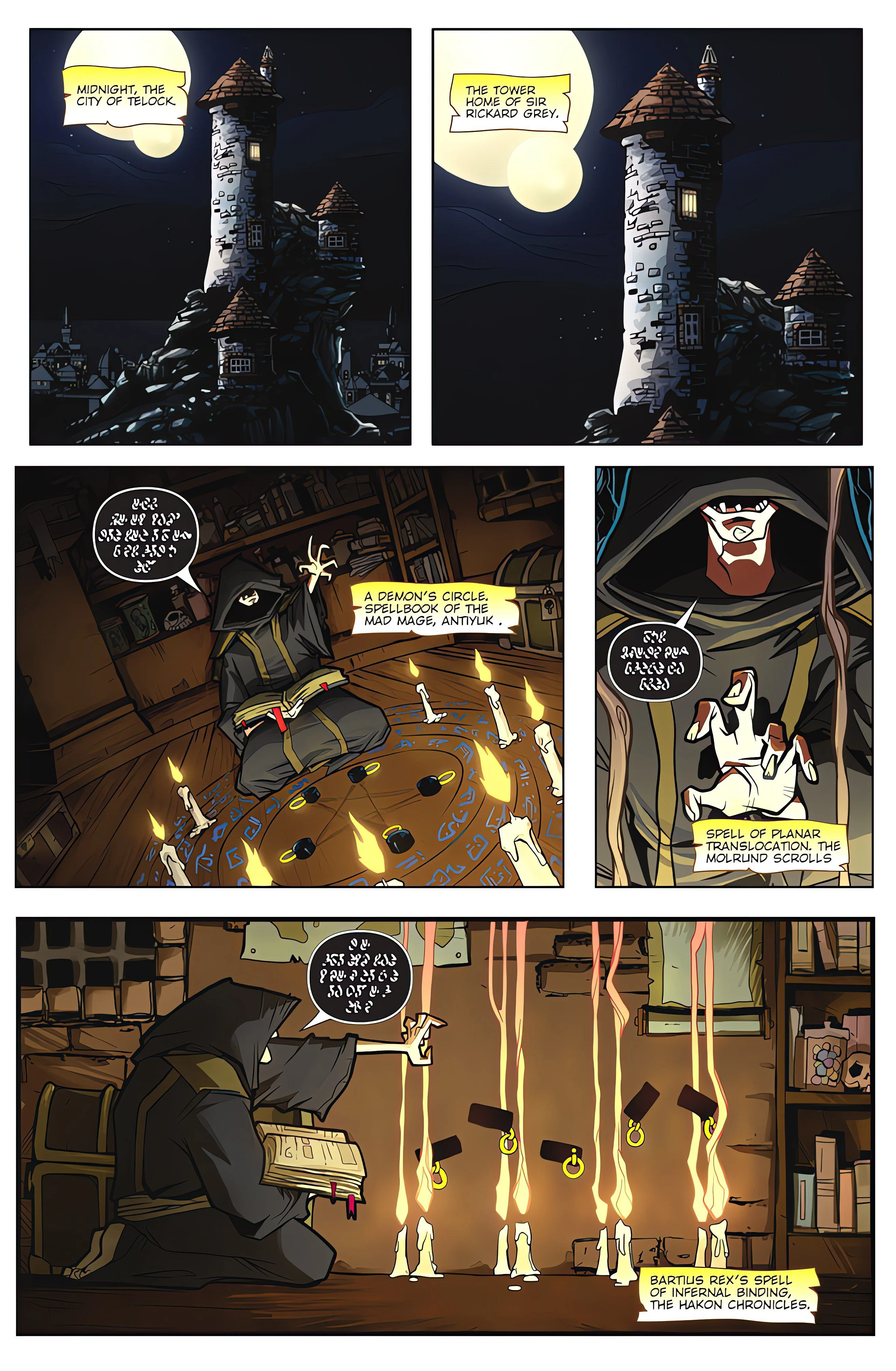Main Comic Series [Mana World] 1 . Summoning - Chapter 1 [Mana World] – page 5
