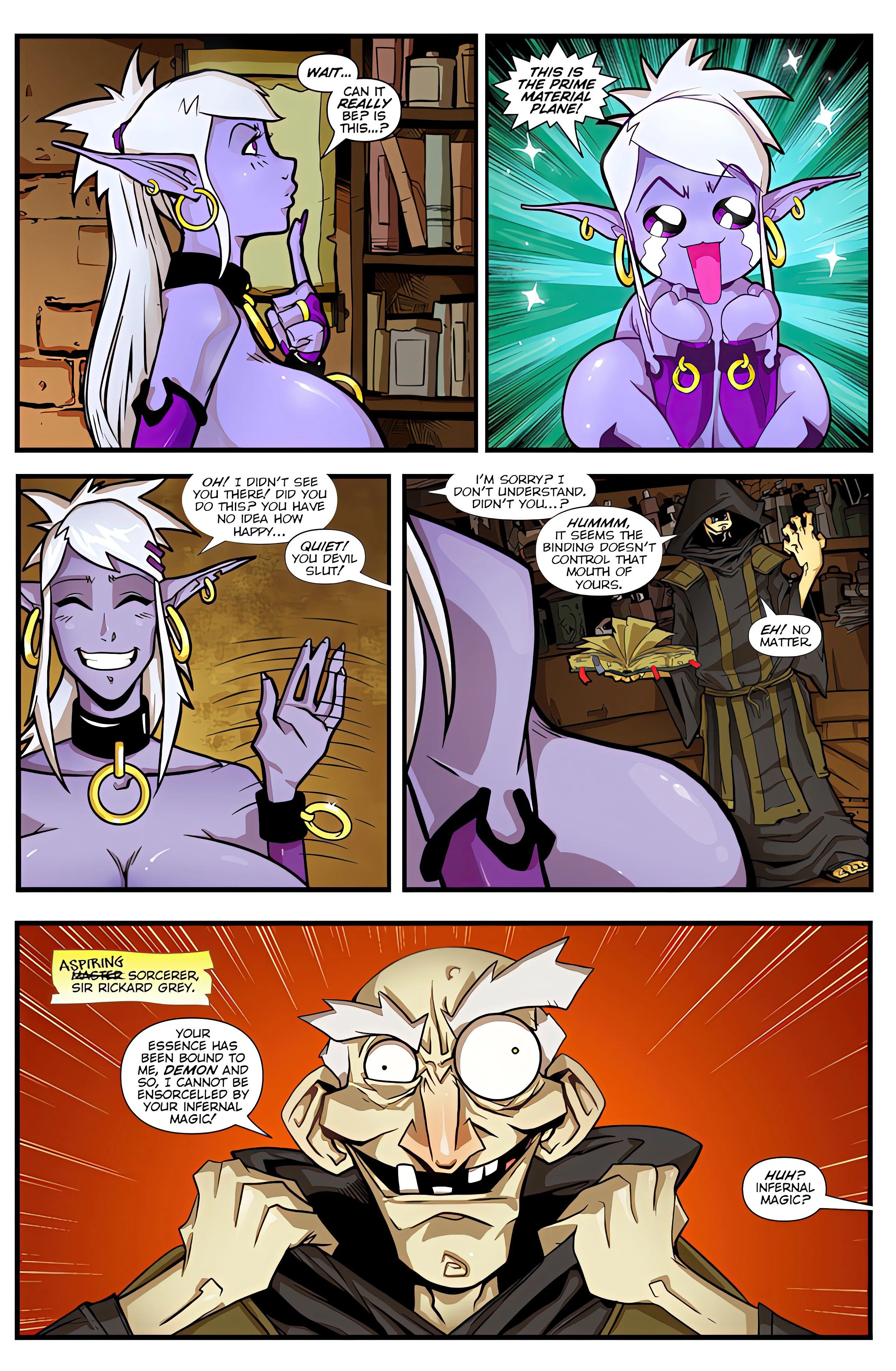 Main Comic Series [Mana World] 1 . Summoning - Chapter 1 [Mana World] – page 8