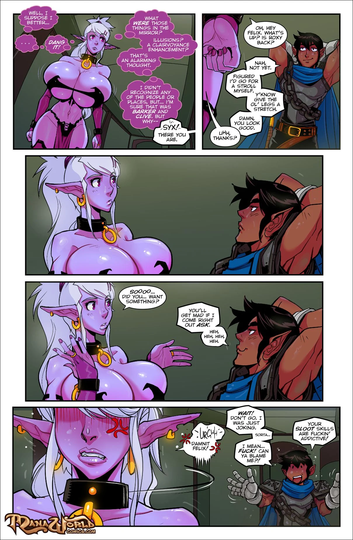 Main Comic Series [Mana World] 20.5 . Reflection - Interlude - Chapter 20.5 [Mana World] – page 6