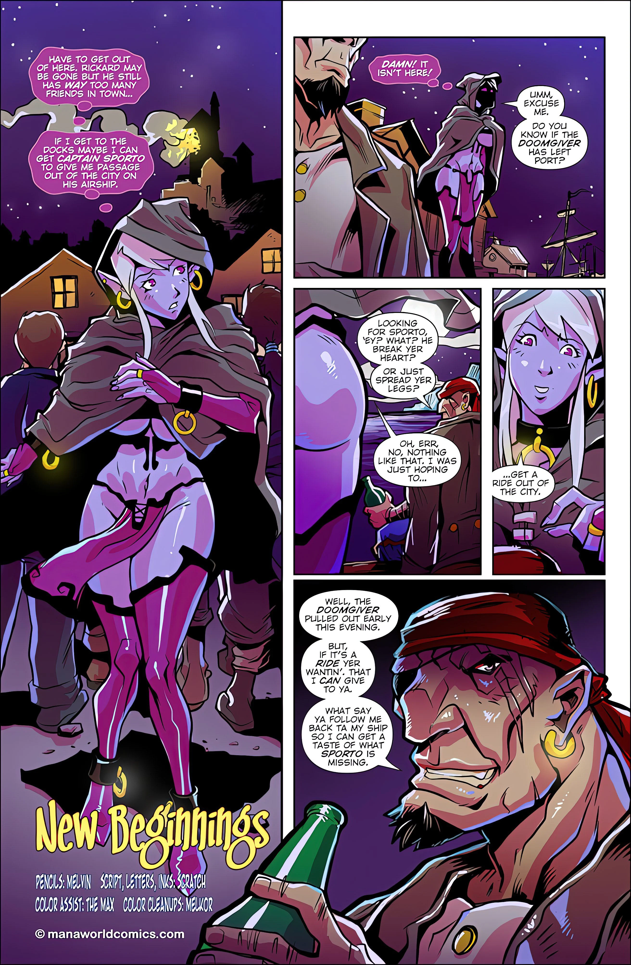Main Comic Series [Mana World] 7 . New Beginnings - Chapter 7 [Mana World] – page 3