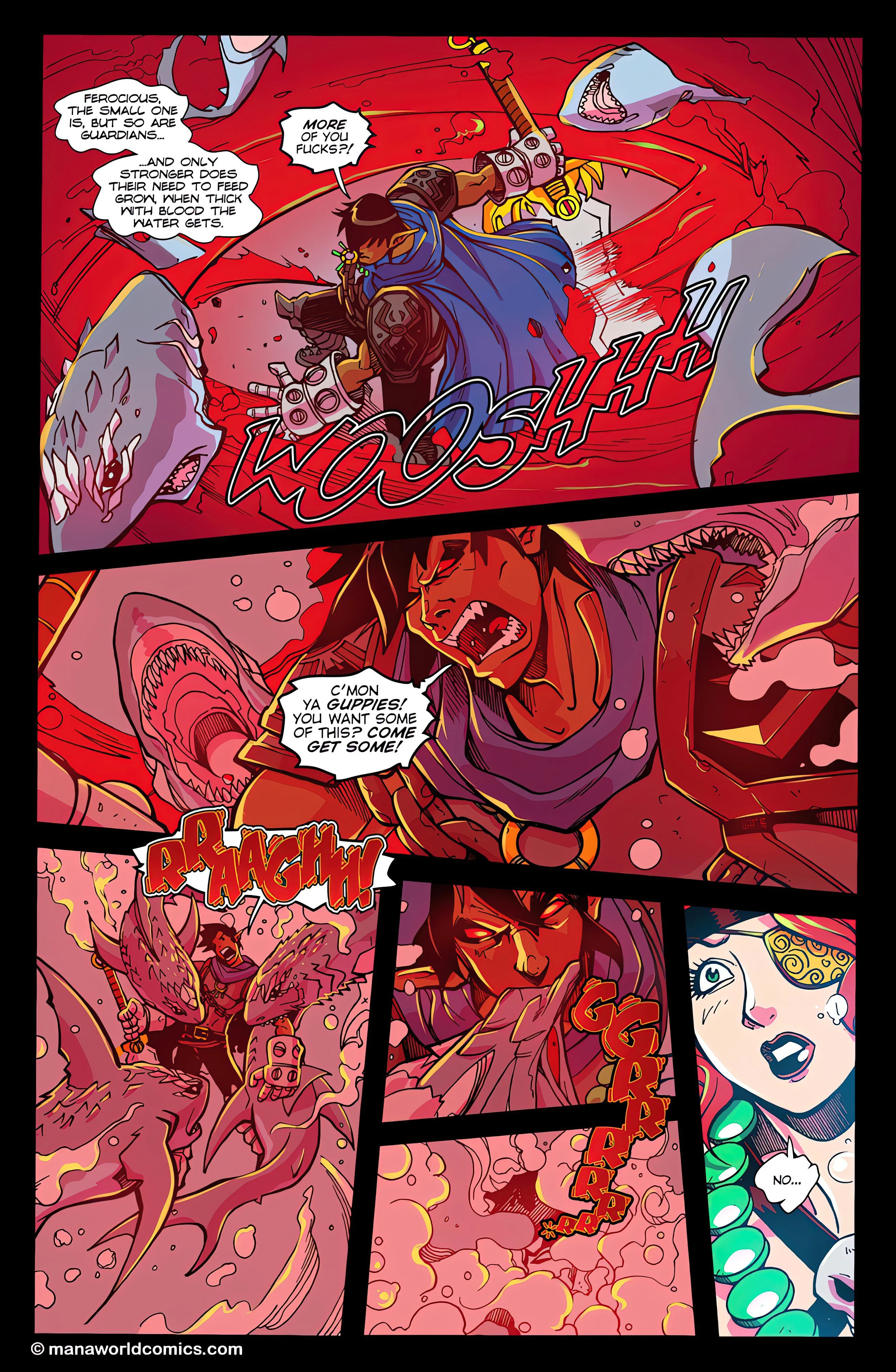 Main Comic Series [Mana World] 9 . Get Wet - Chapter 9 [Mana World] – page 13