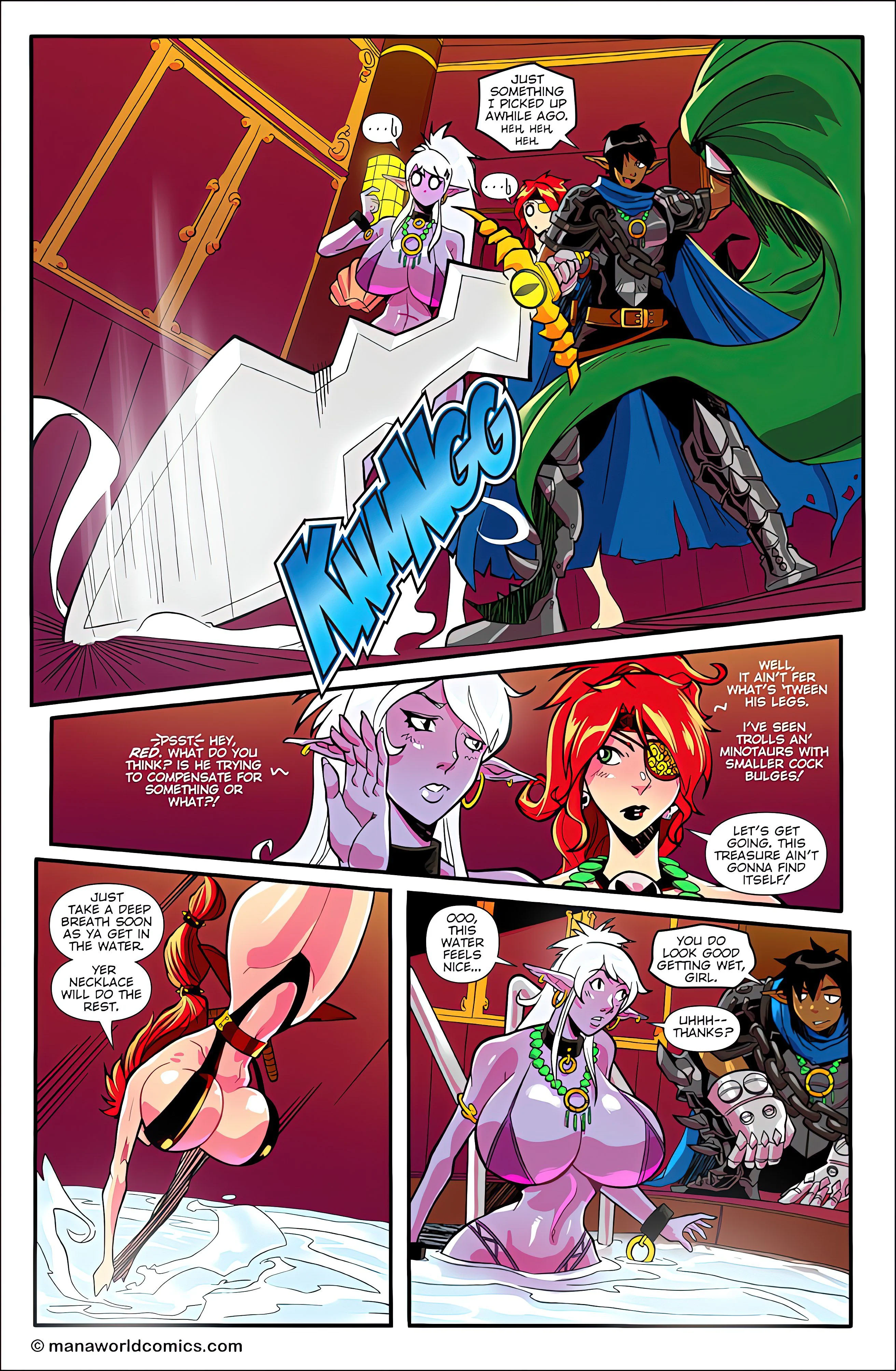 Main Comic Series [Mana World] 9 . Get Wet - Chapter 9 [Mana World] – page 6