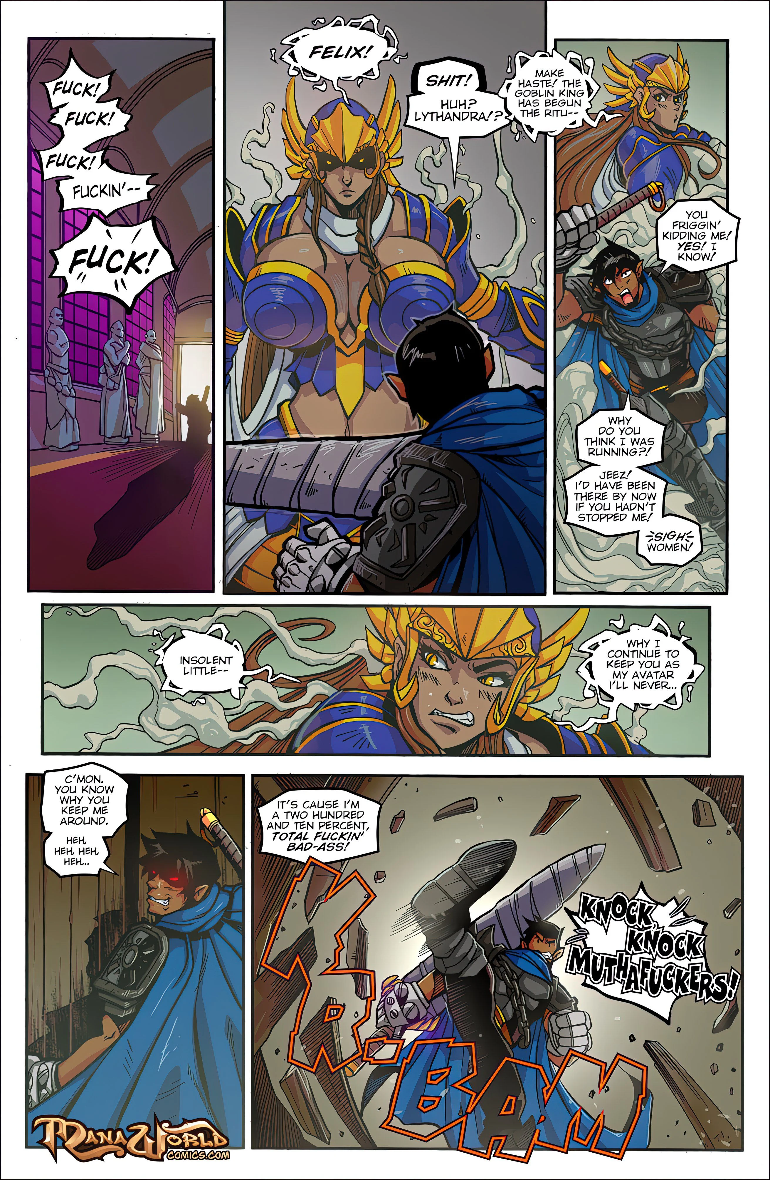 Main Comic Series [Mana World] 19 . Unholy Matrimony - Chapter 19 [Mana World] – page 1